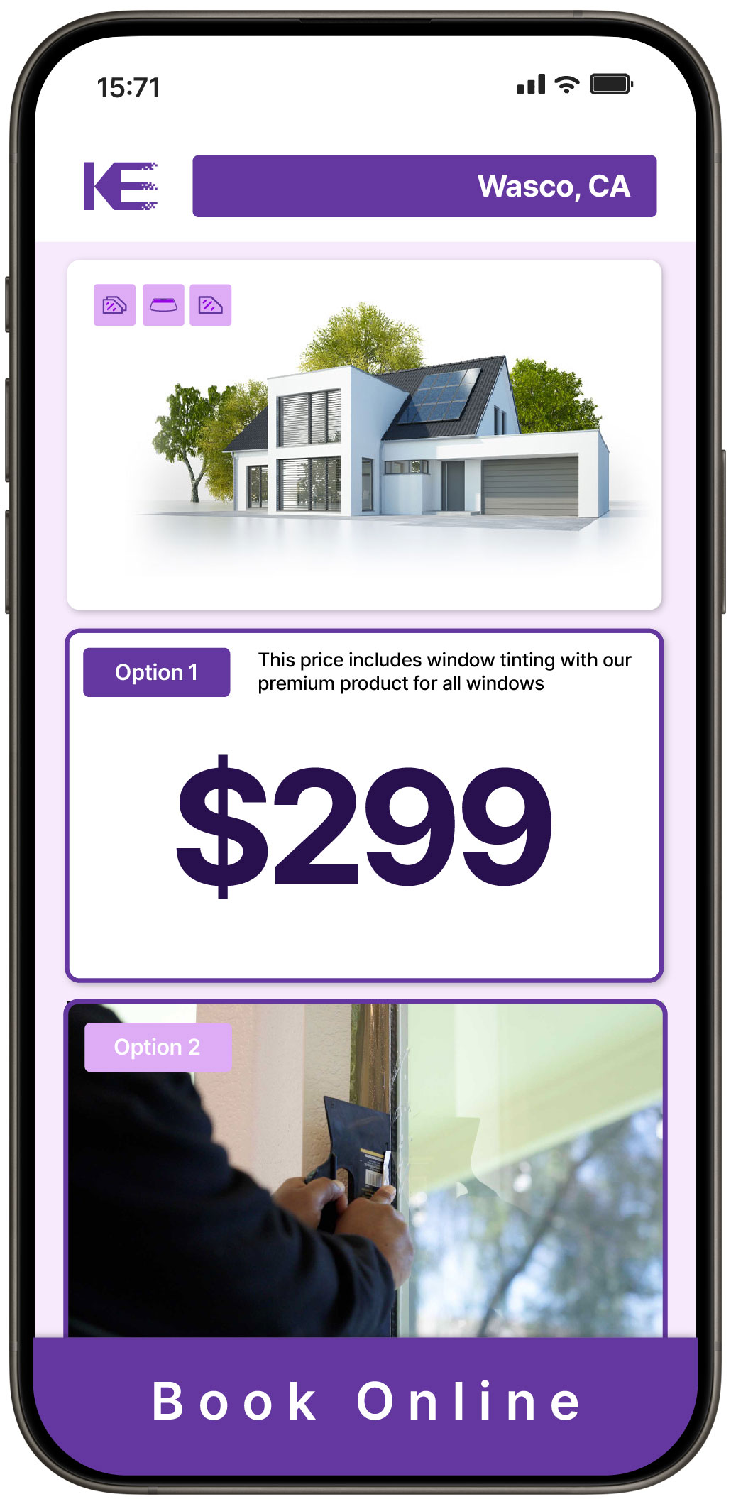 View Competitive Home Window Tinting Costs in Wasco, California