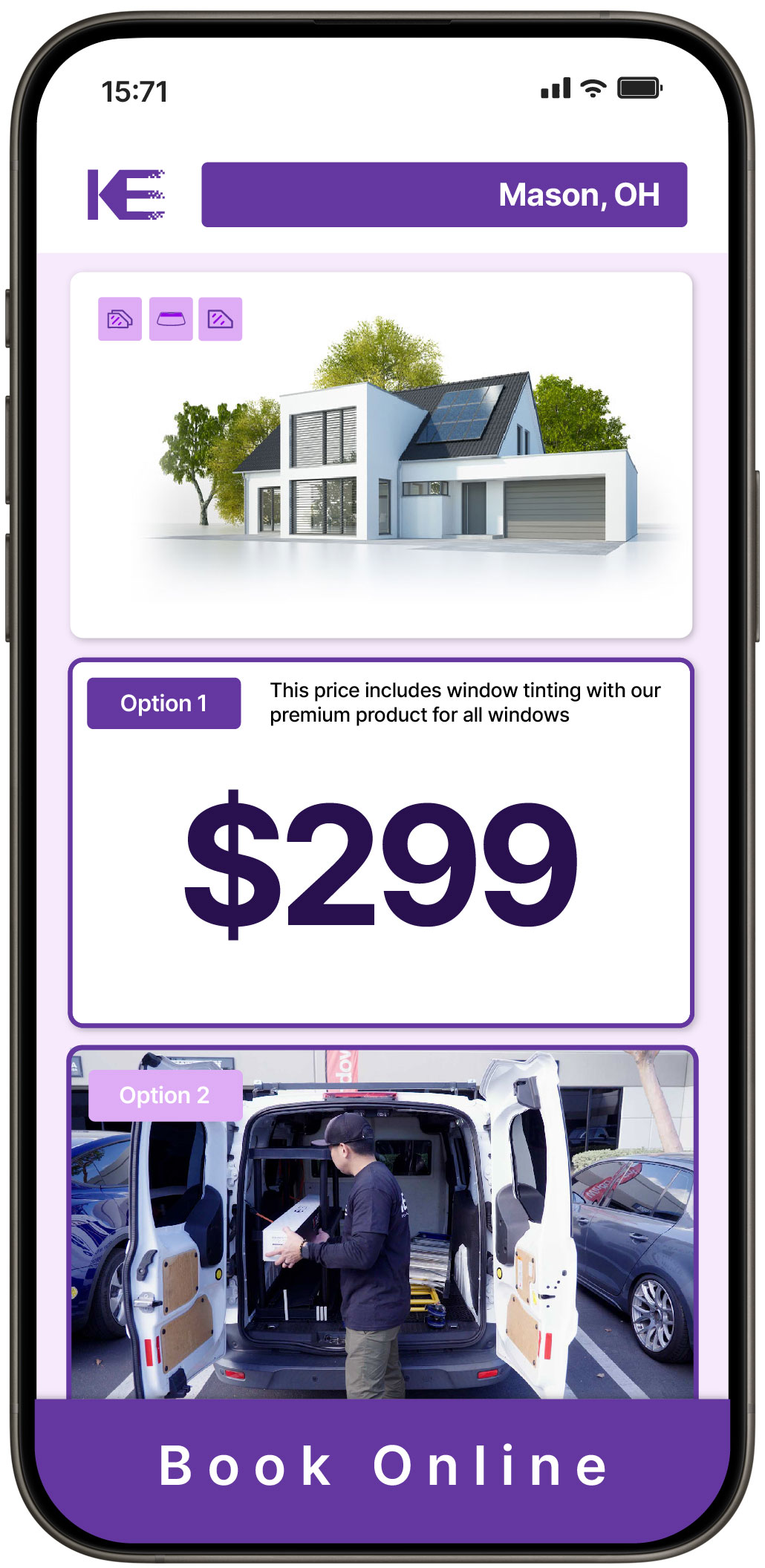 View Reasonable Home Window Tinting Prices in Mason, Ohio