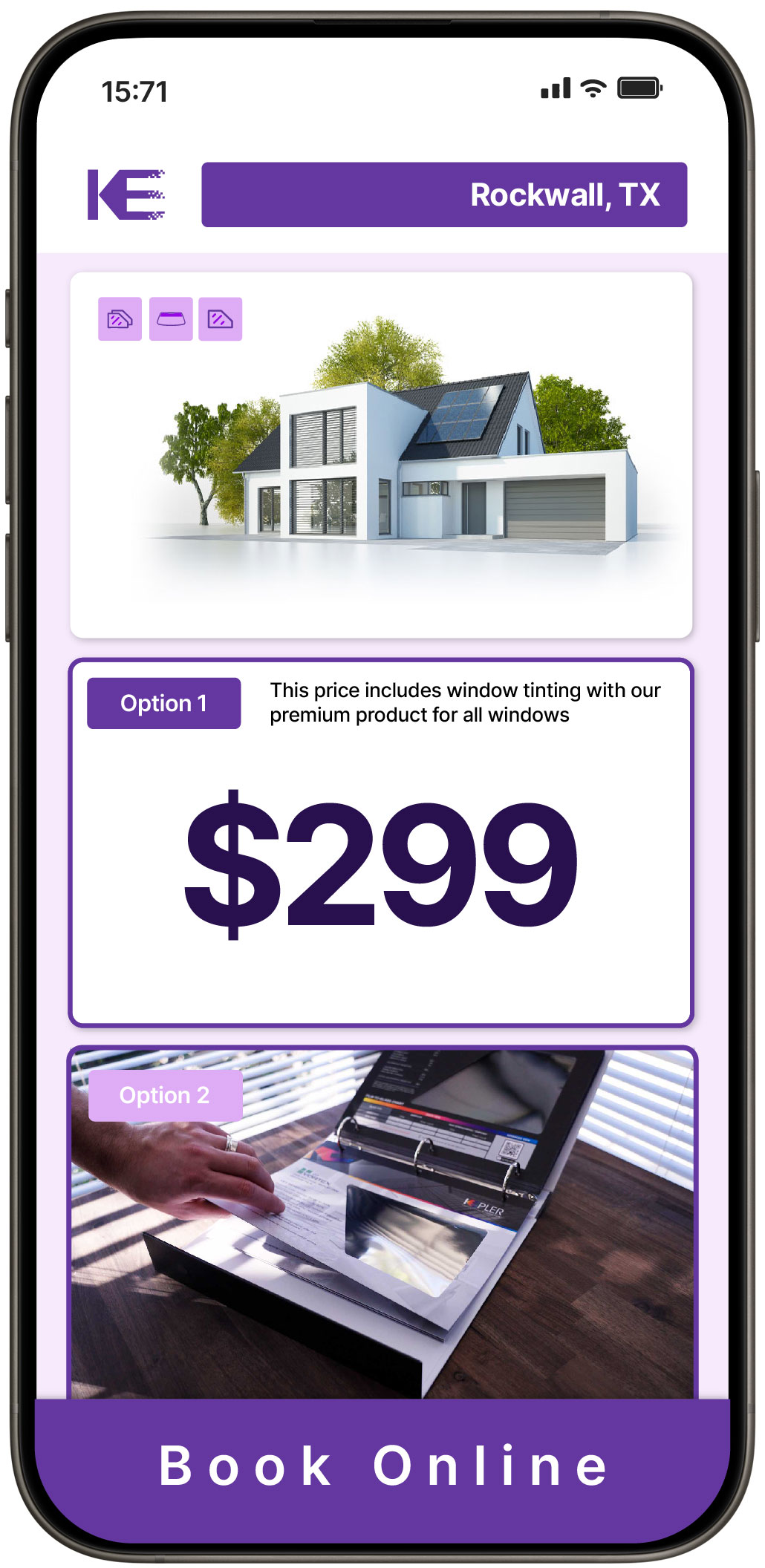 View Competitive Home Window Tinting Rates in Rockwall, Texas