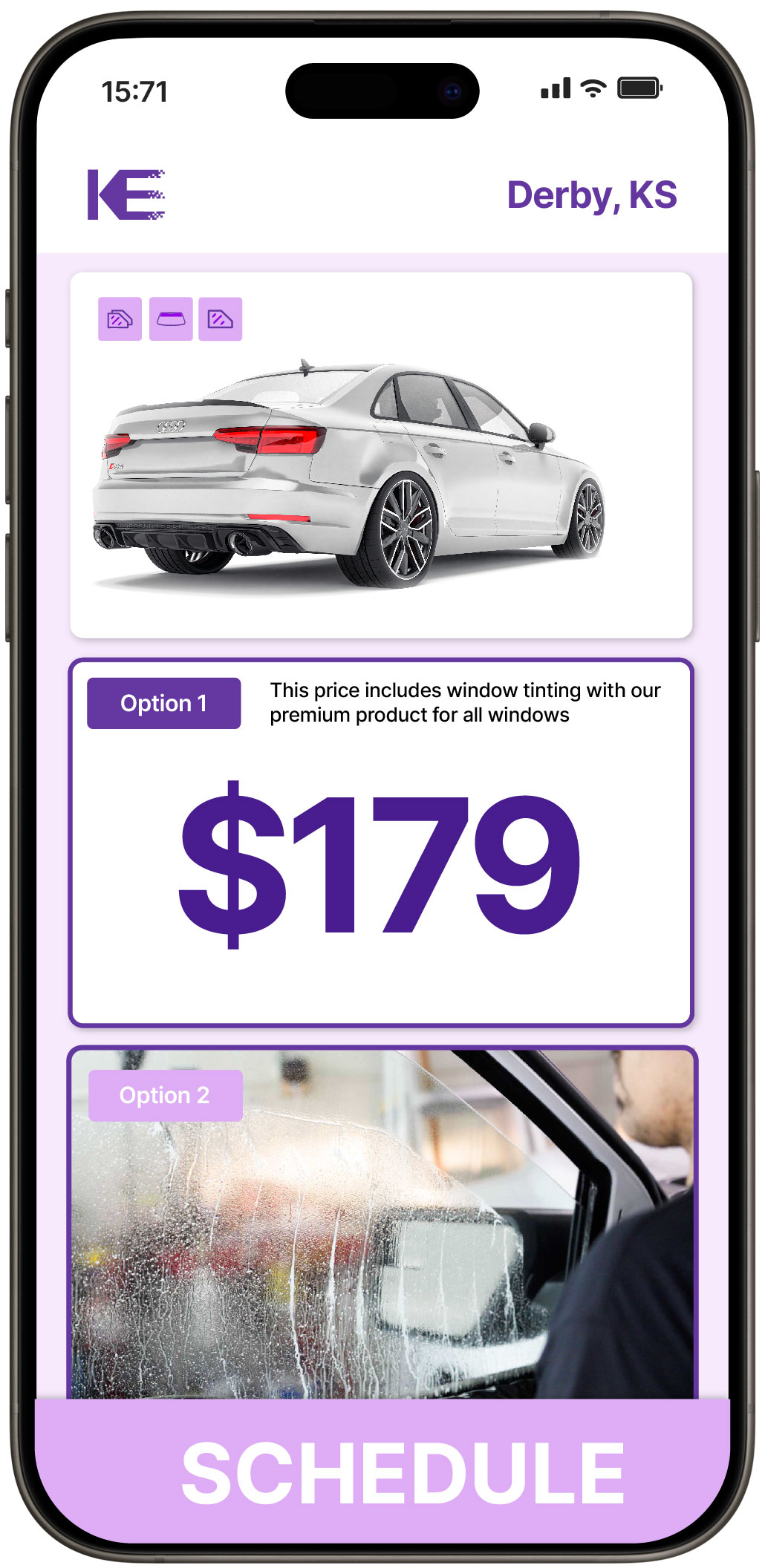 View Reasonable Car Window Tinting Prices in Derby, Kansas