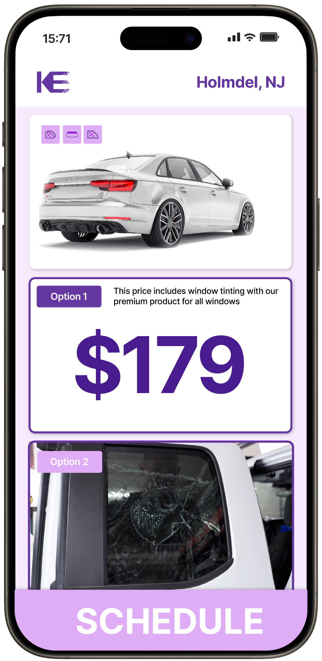 View Affordable Car Window Tinting Rates in Holmdel, New Jersey
