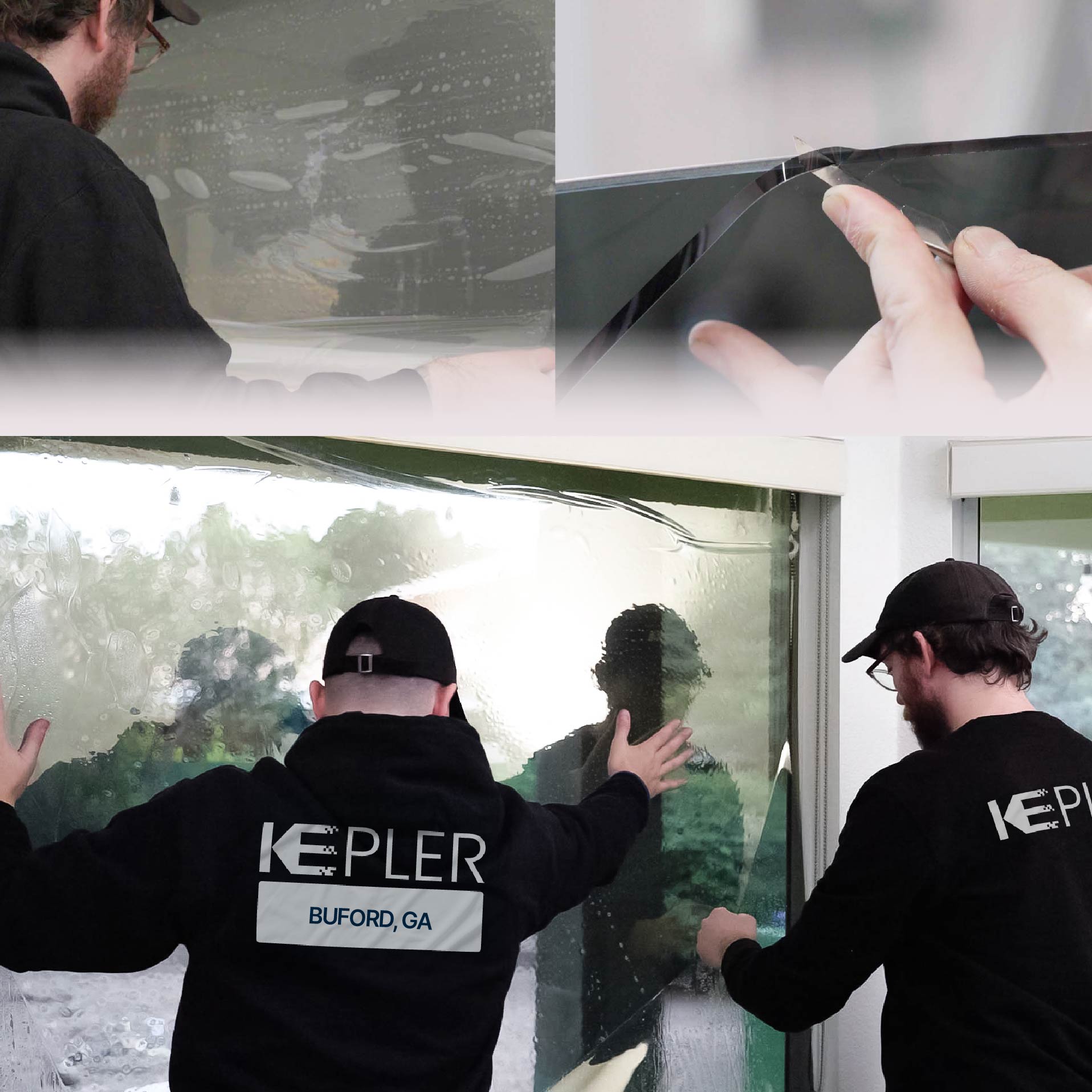 Kepler Specialist Performing Commercial Window Tinting in Buford Buford