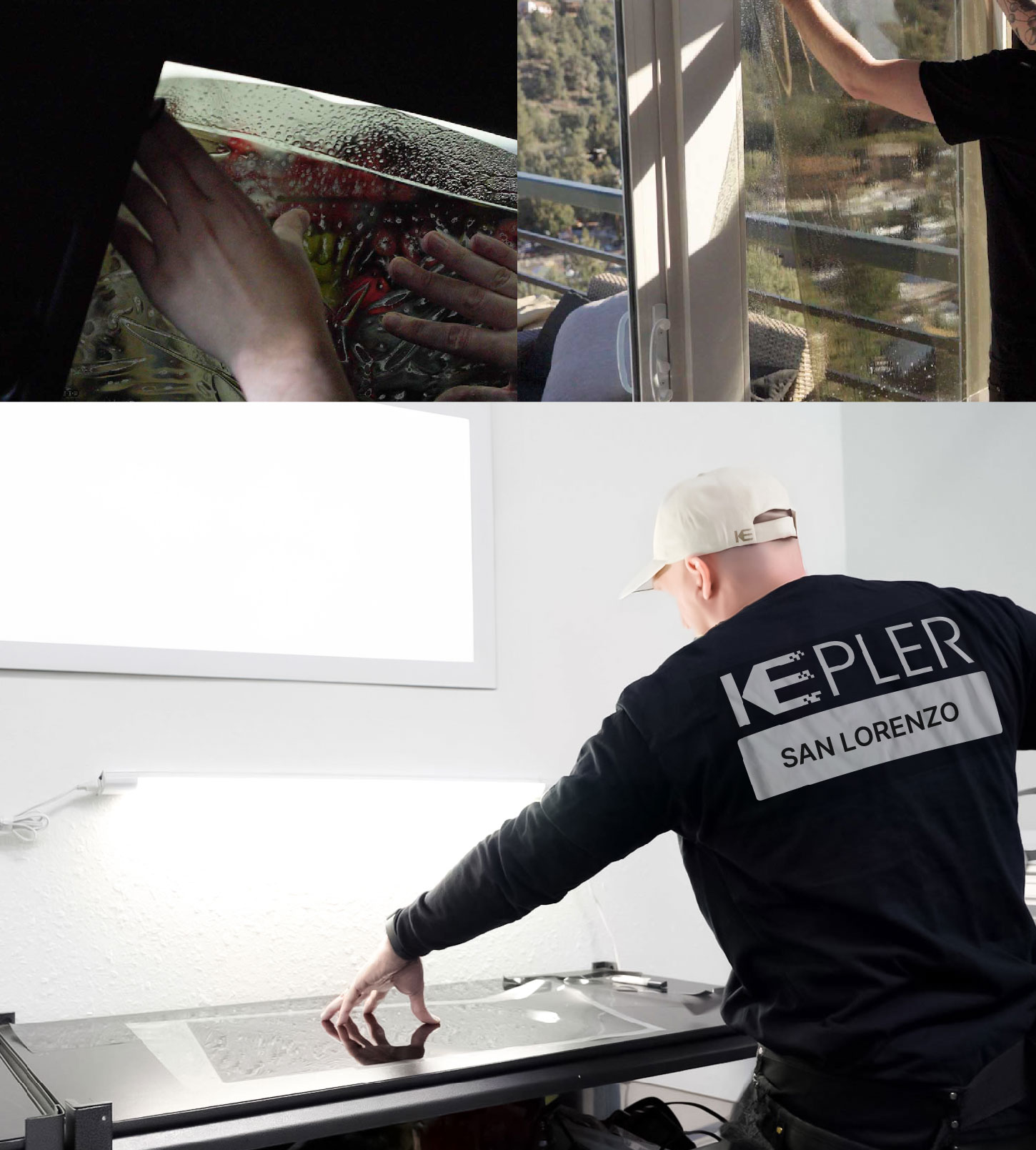 Window Tinting Specialist Cutting Film in San Lorenzo, California