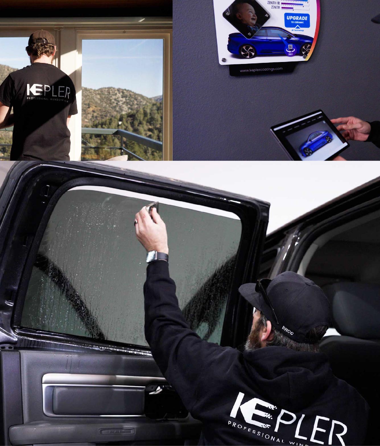 Kepler Window Tinting Specialists at Work in Albany, California