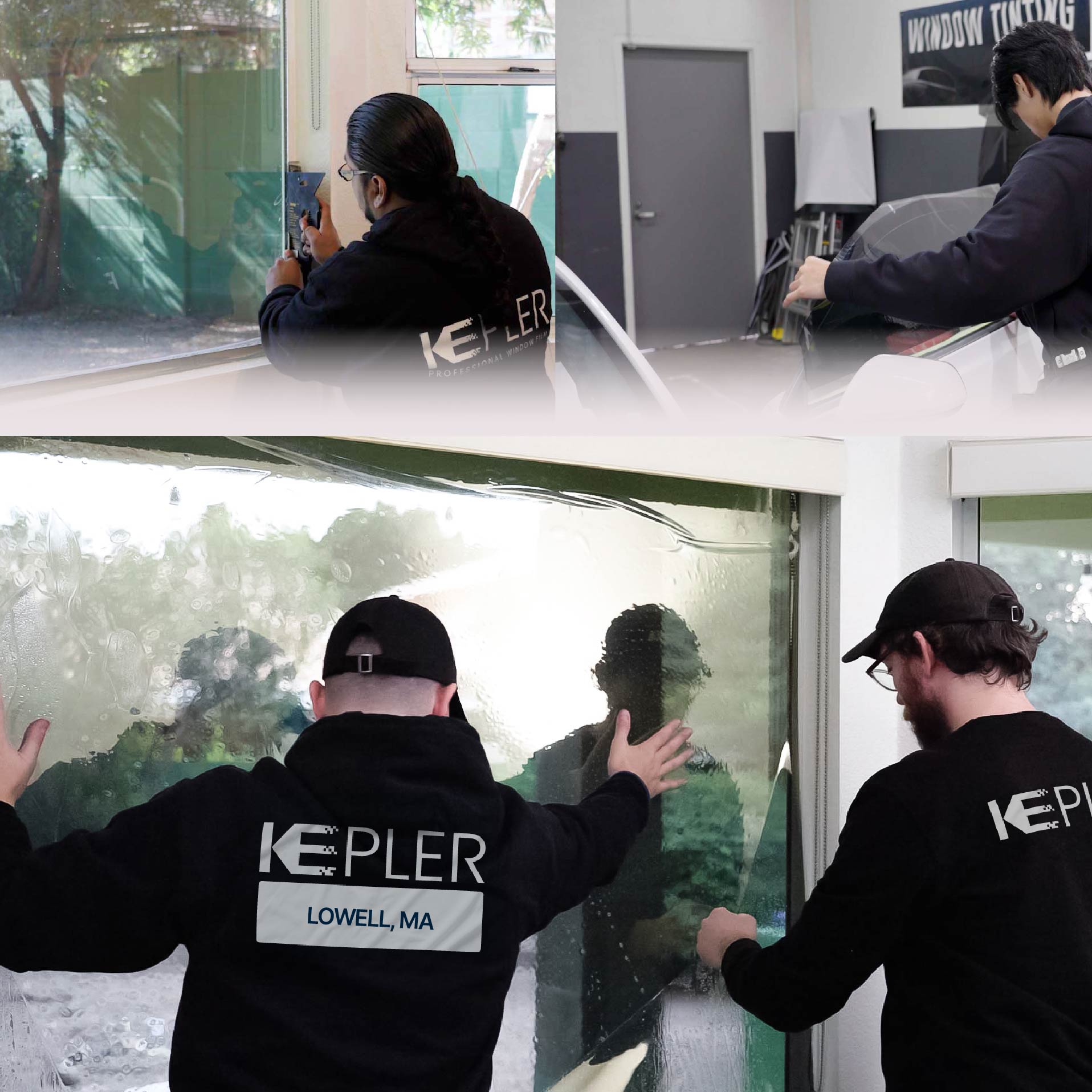 Kepler Specialist Performing Commercial Window Tinting in Lowell Lowell