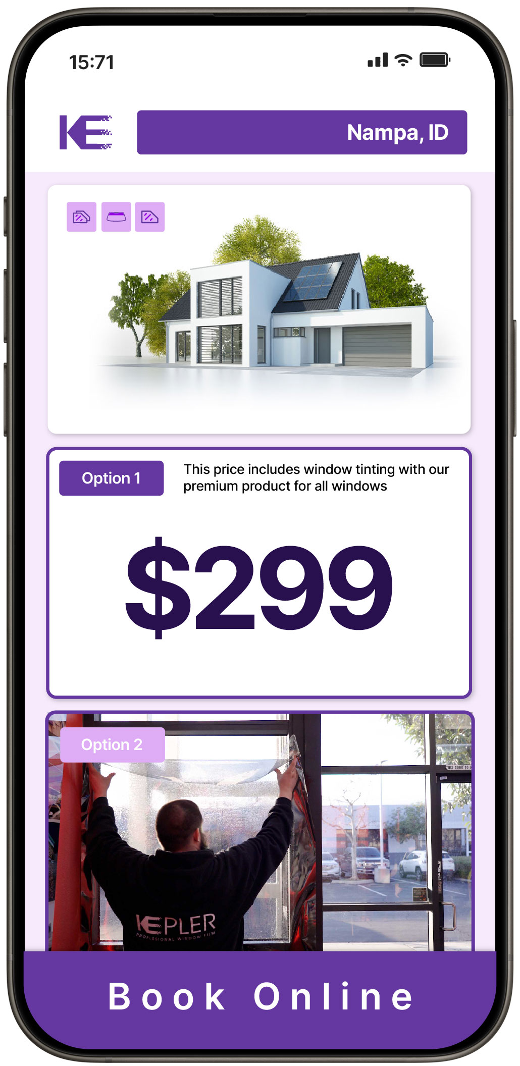 View Reasonable Home Window Tinting Prices in Nampa, Idaho