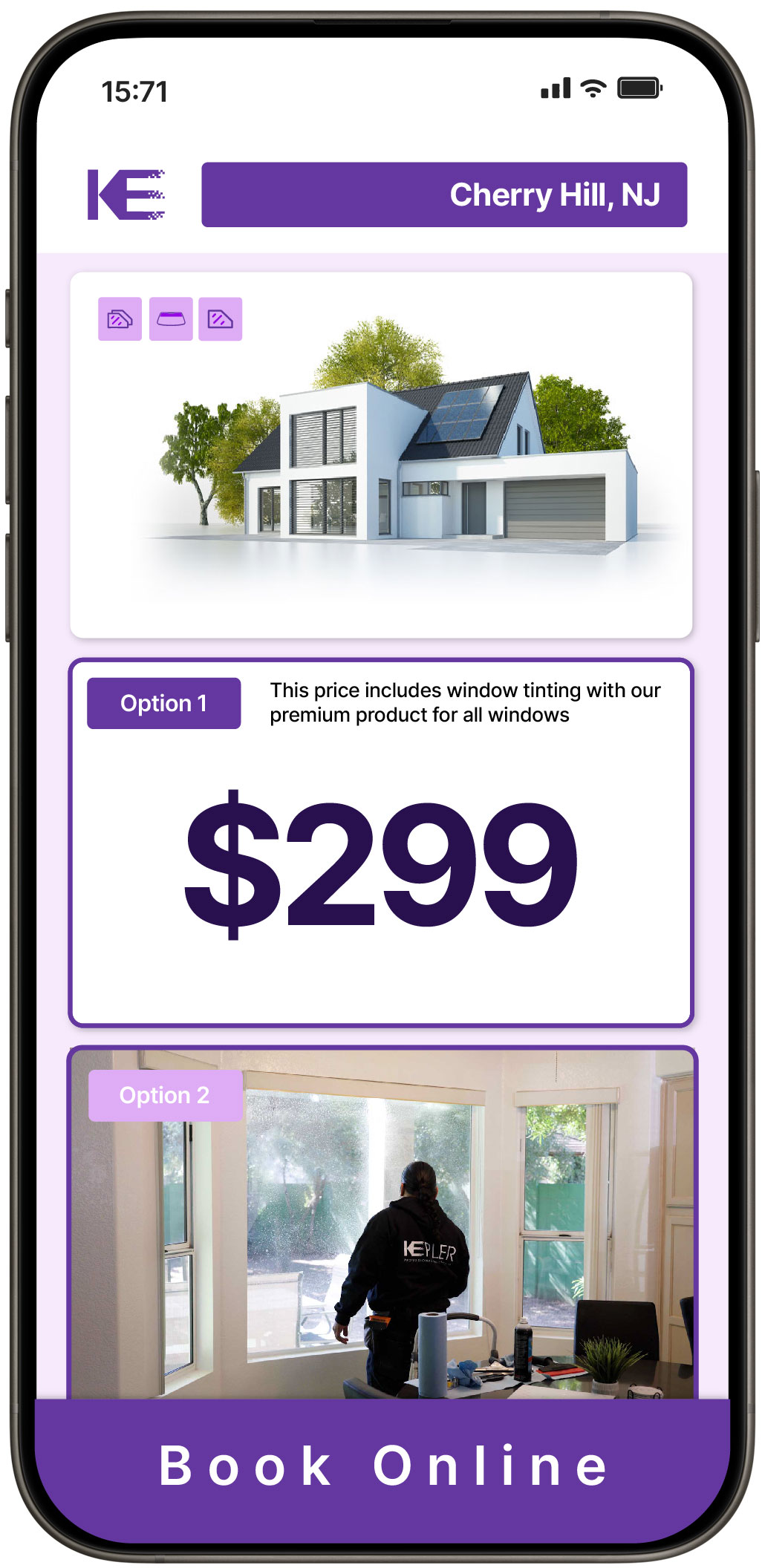View Competitive Home Window Tinting Rates in Cherry Hill, New Jersey