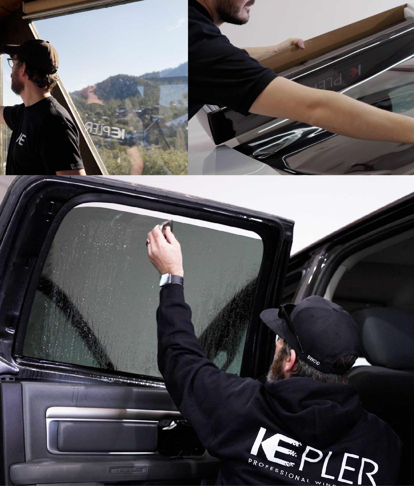 Kepler Window Tinting Specialists at Work in Ventura, California