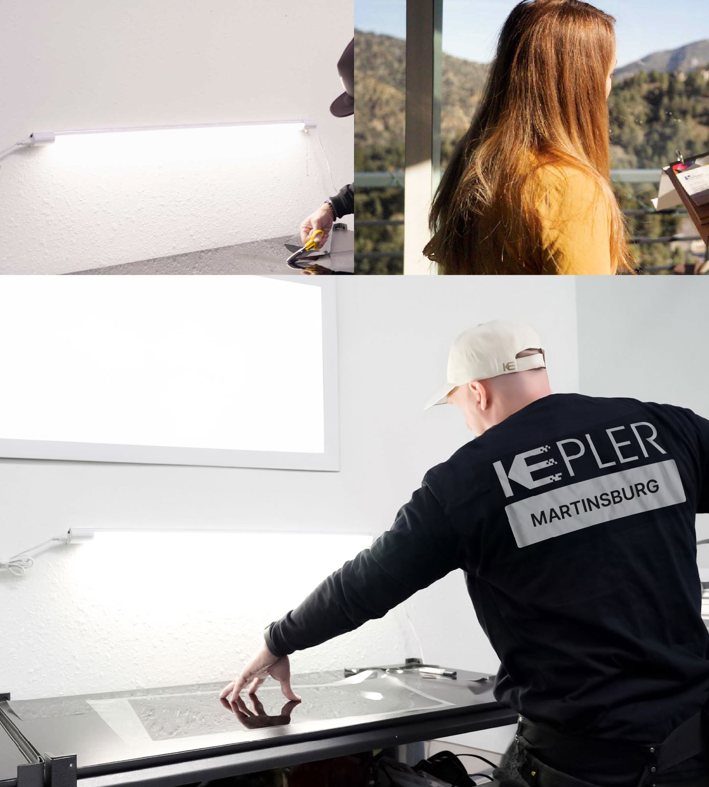 Window Tinting Specialist Cutting Film in Martinsburg, West Virginia