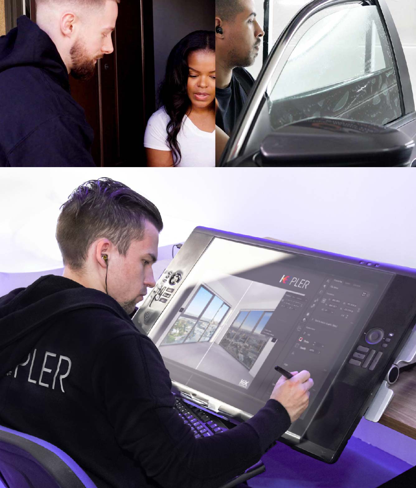 Kepler Specialist Performing Commercial Window Tinting in Mason Mason