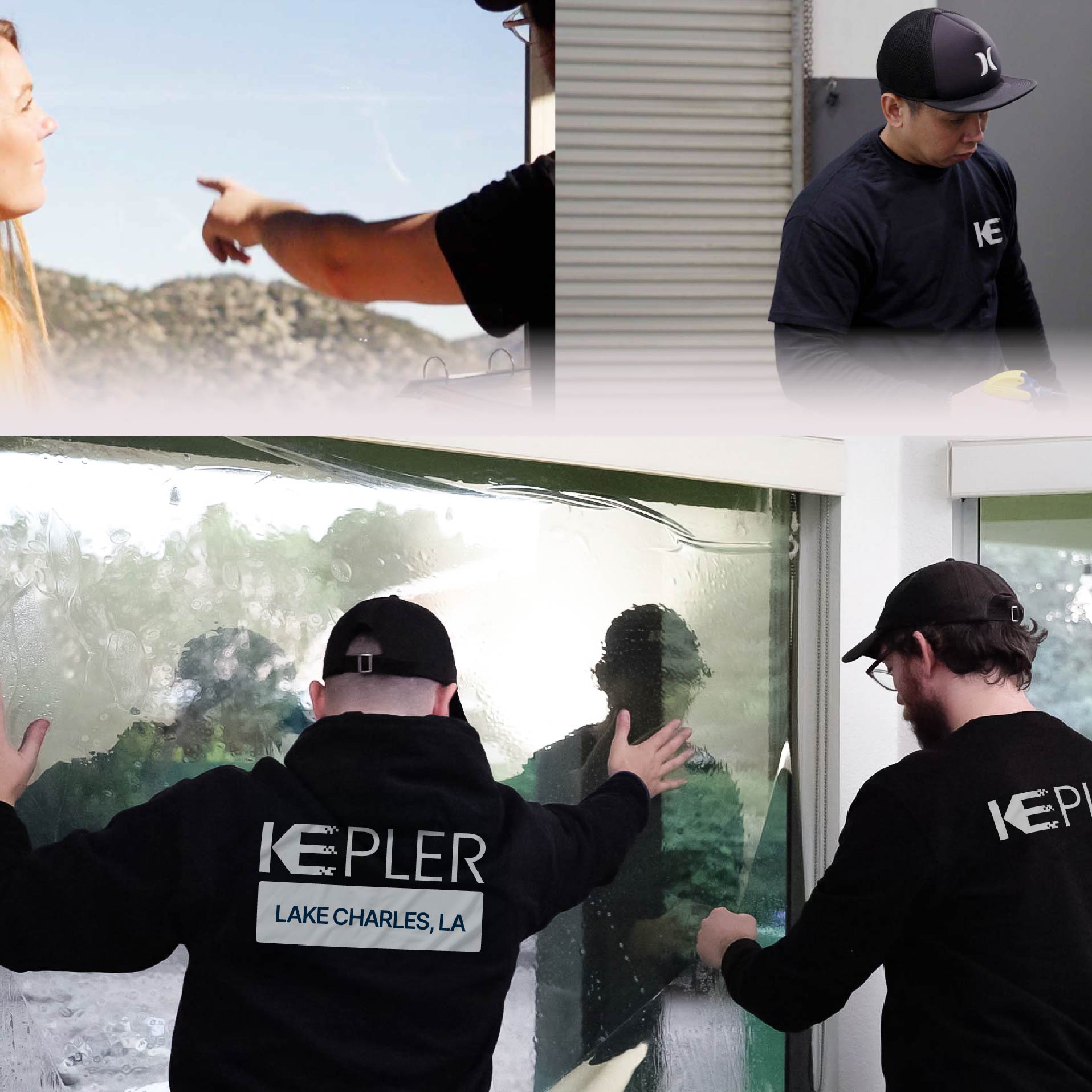 Kepler Specialist Performing Commercial Window Tinting in Lake Charles Lake Charles