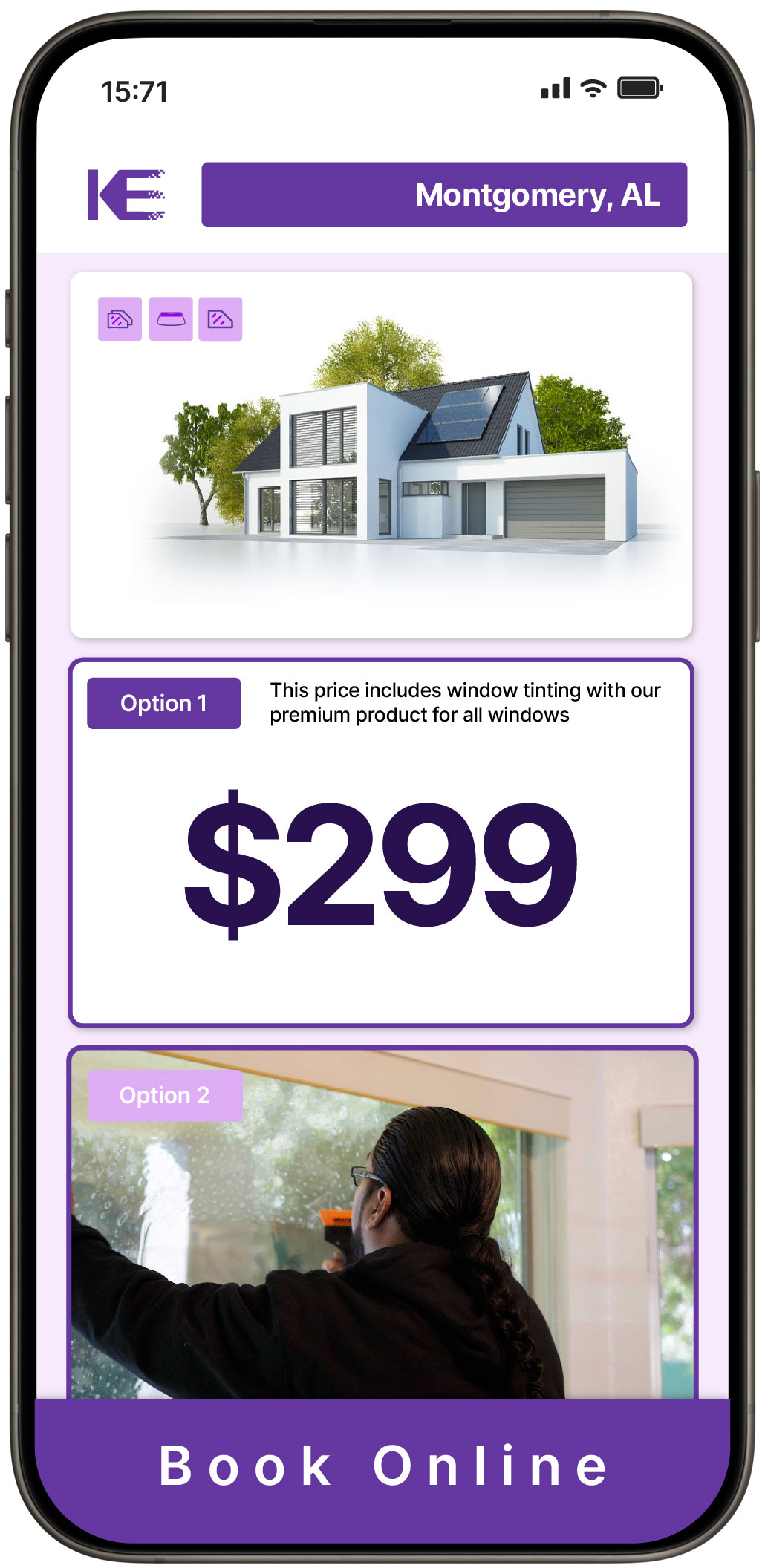 View Affordable Home Window Tinting Rates in Montgomery, Alabama