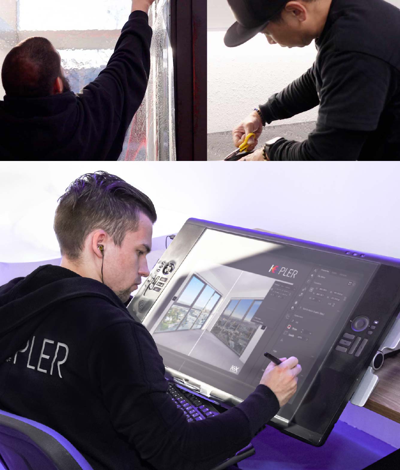 Kepler Specialist Performing Commercial Window Tinting in North Charleston North Charleston
