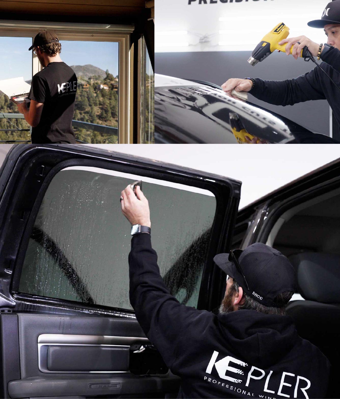 Kepler Window Tinting Specialists at Work in Mount Clemens, Michigan