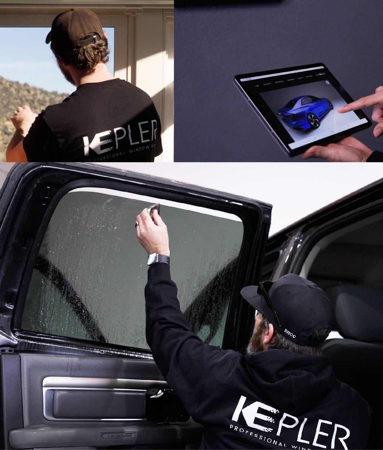 Kepler Window Tinting Specialists at Work in San Ramon, California