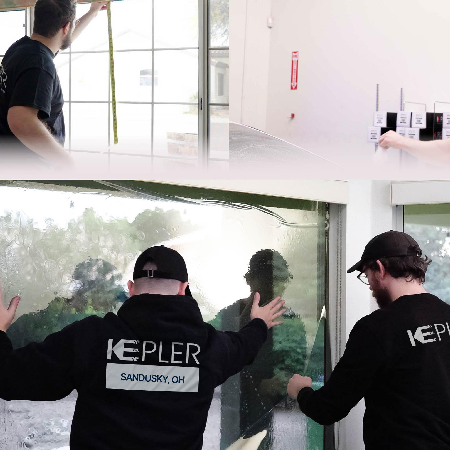 Kepler Specialist Performing Commercial Window Tinting in Sandusky Sandusky