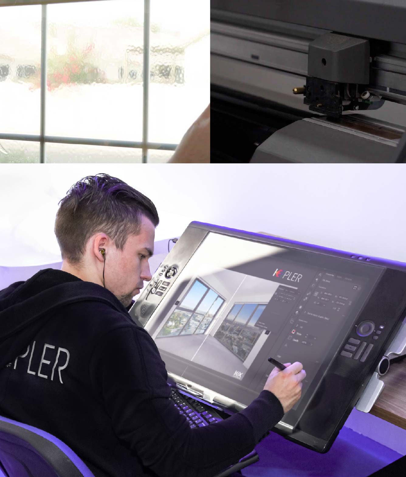 Kepler Specialist Performing Commercial Window Tinting in Costa Mesa Costa Mesa