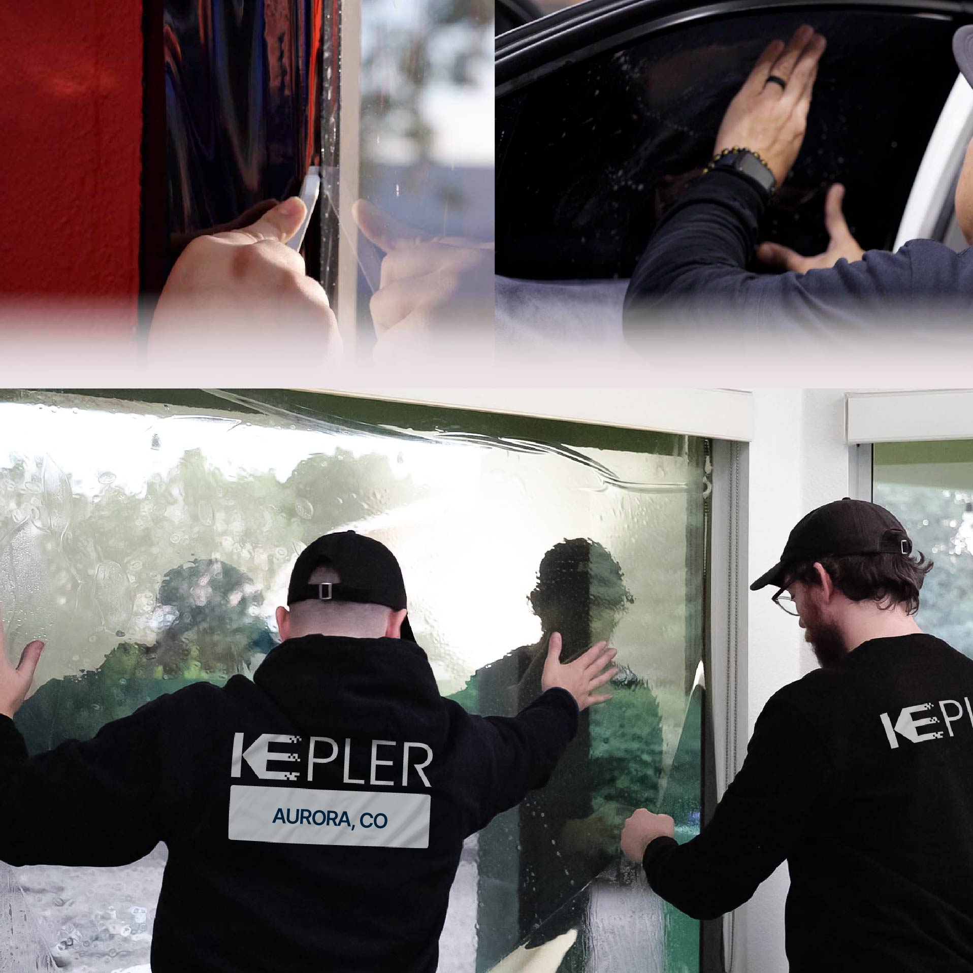 Kepler Specialist Performing Commercial Window Tinting in Aurora Aurora
