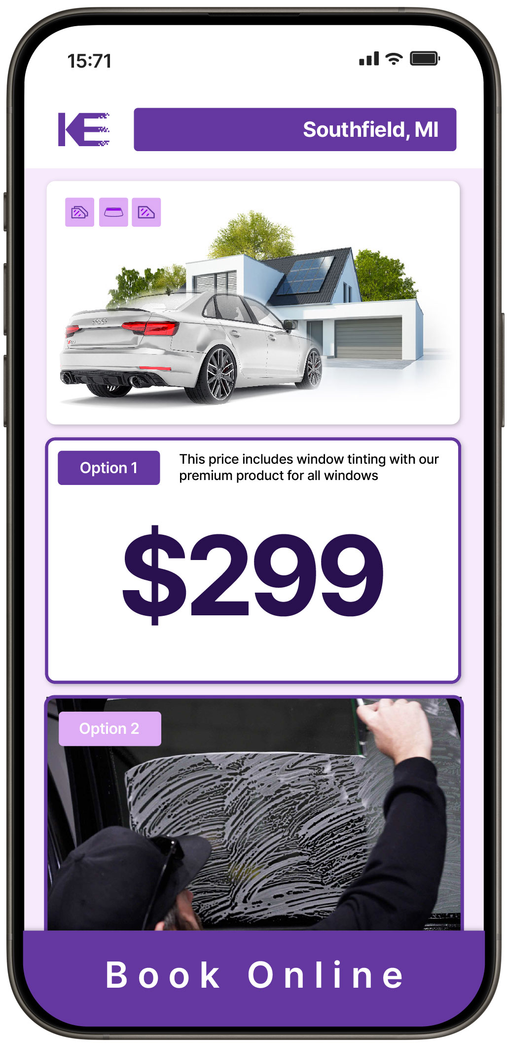 View Competitive Window Tinting Prices in Southfield, Michigan