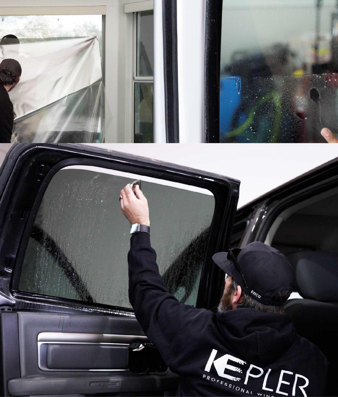 Kepler Window Tinting Specialists at Work in Frederick, Maryland