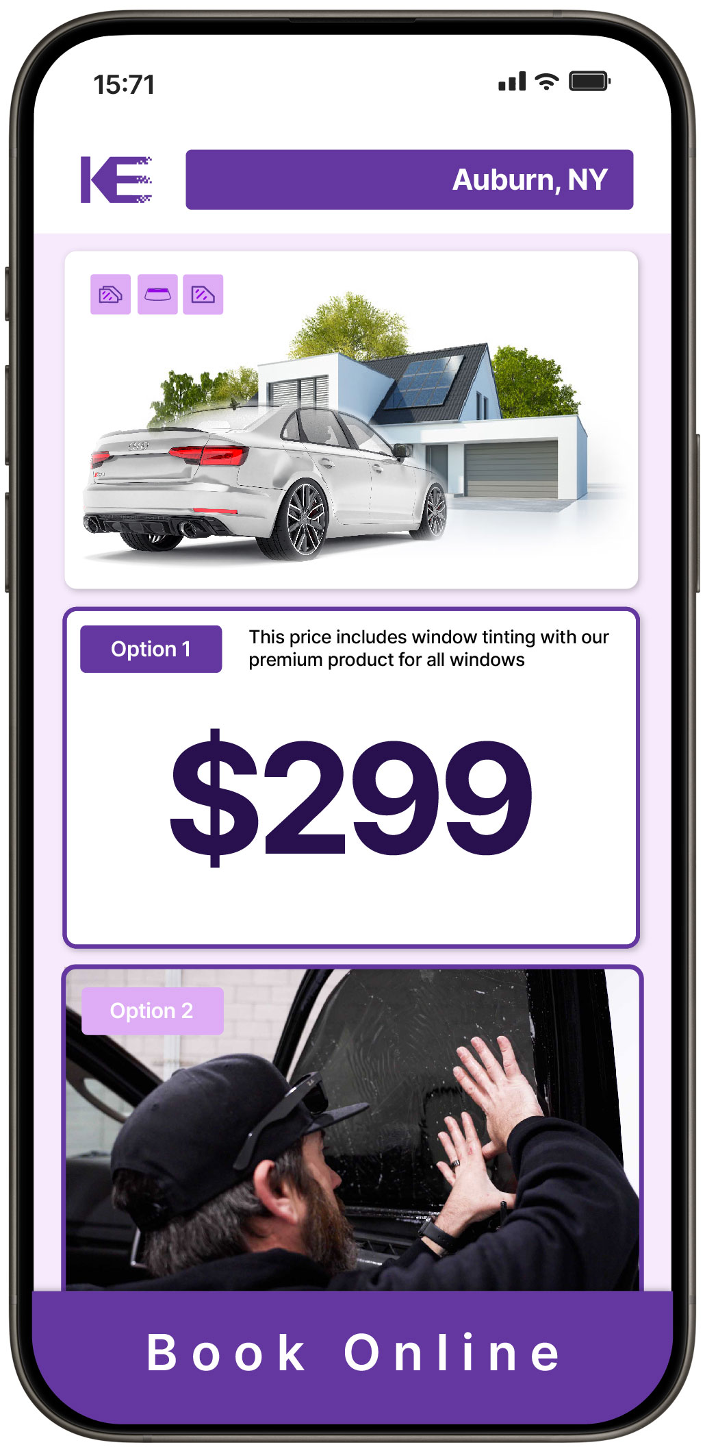 View Competitive Window Tinting Prices in Auburn, New York