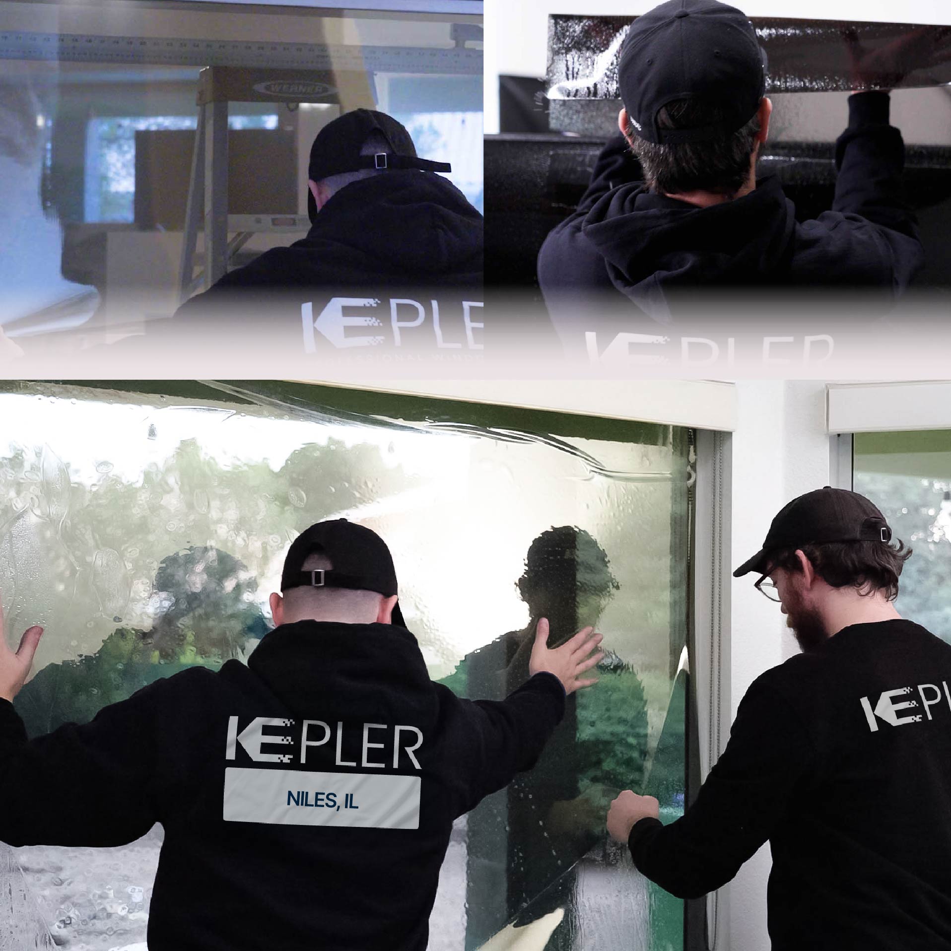 Kepler Specialist Performing Commercial Window Tinting in Niles Niles
