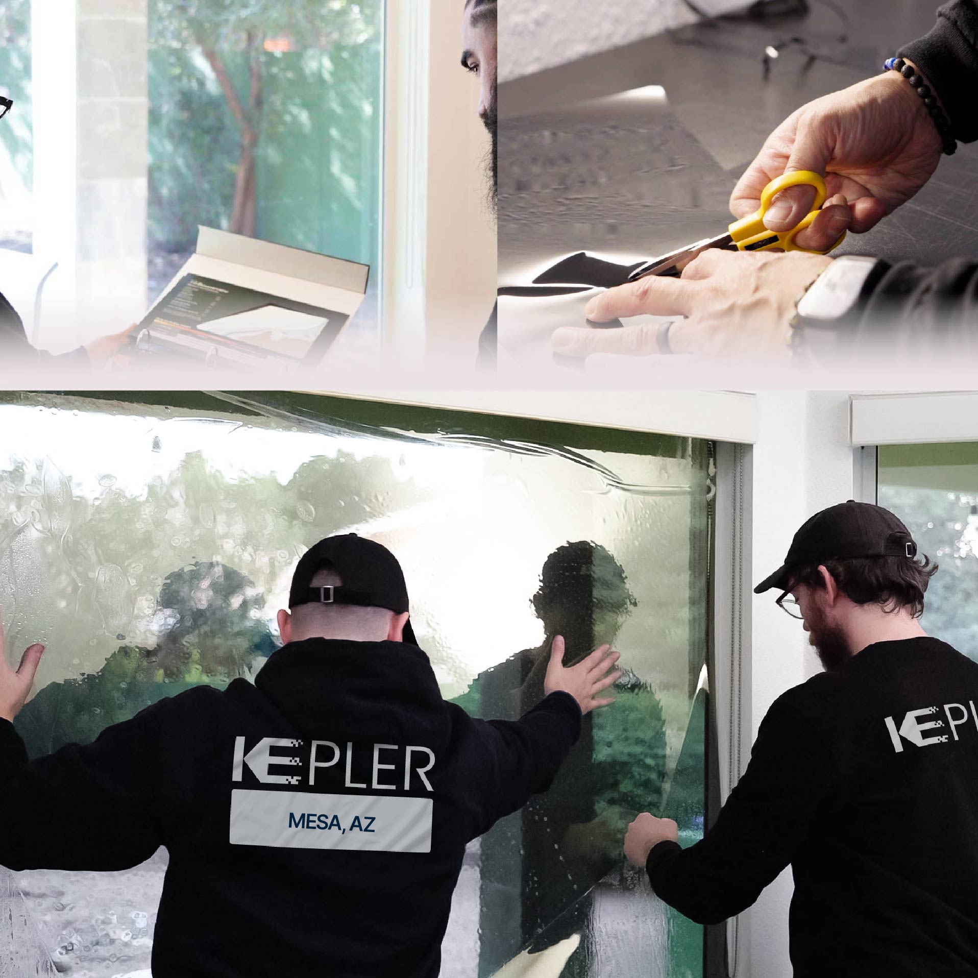 Kepler Specialist Performing Commercial Window Tinting in Mesa Mesa