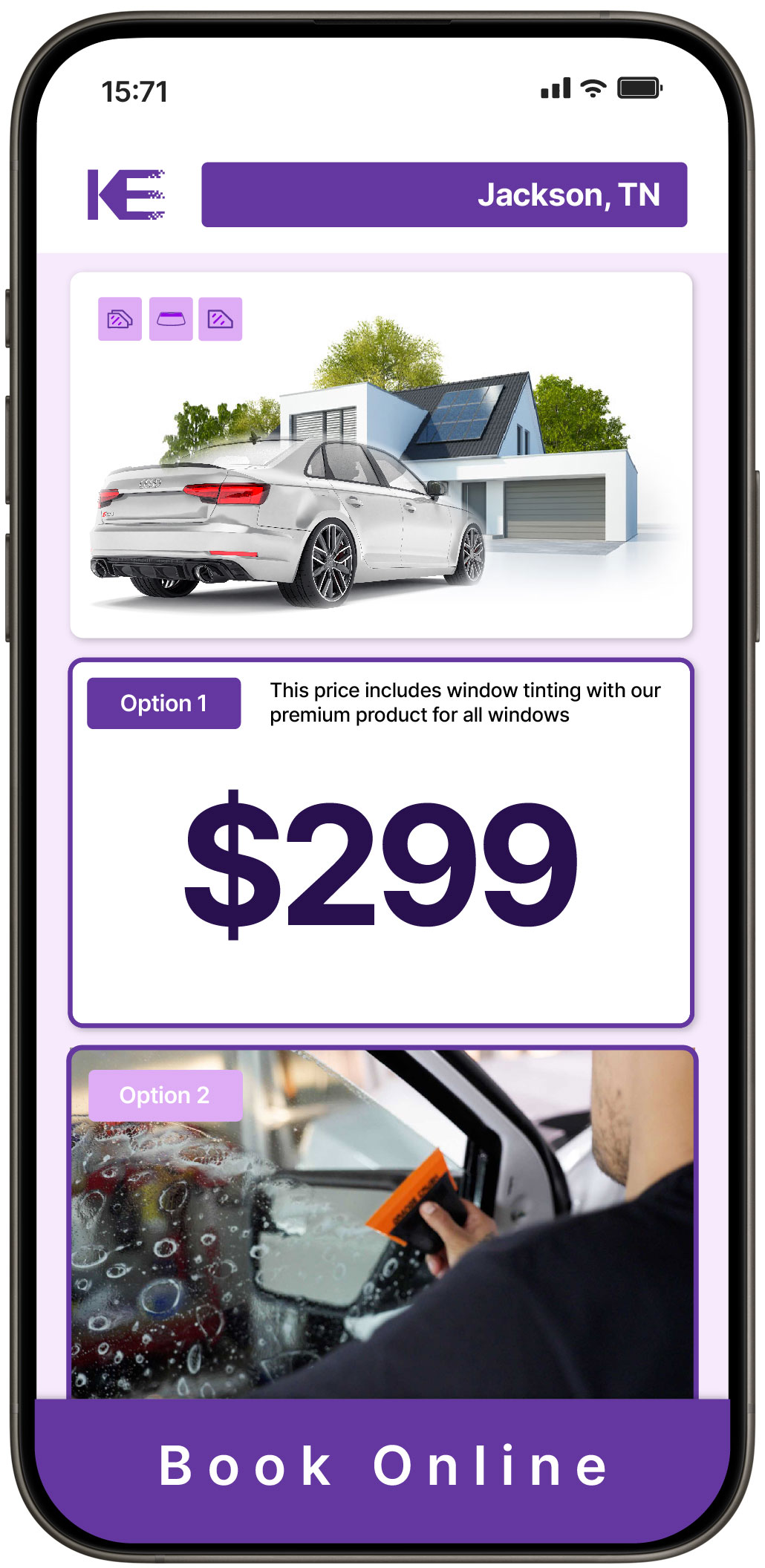 View Competitive Window Tinting Prices in Jackson, Tennessee