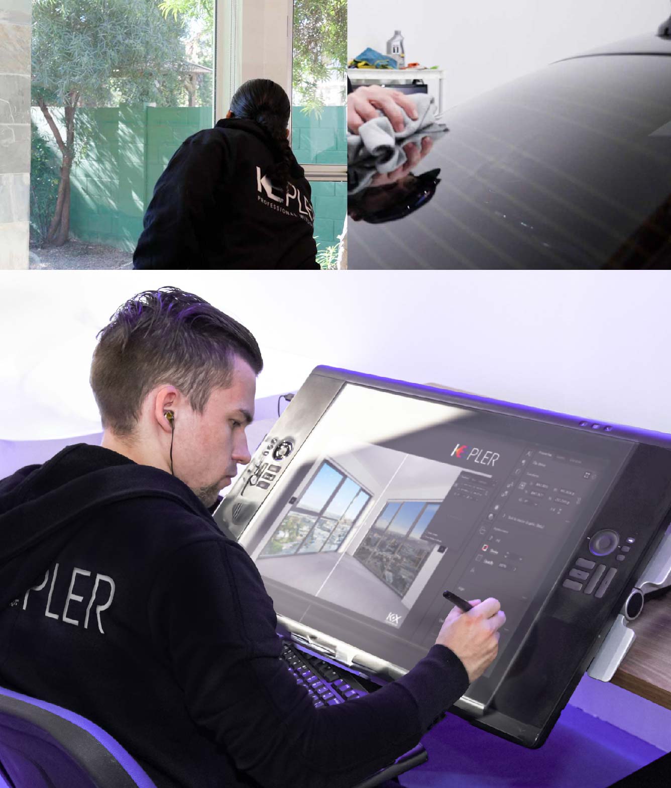 Kepler Specialist Performing Commercial Window Tinting in Beverly Hills Beverly Hills