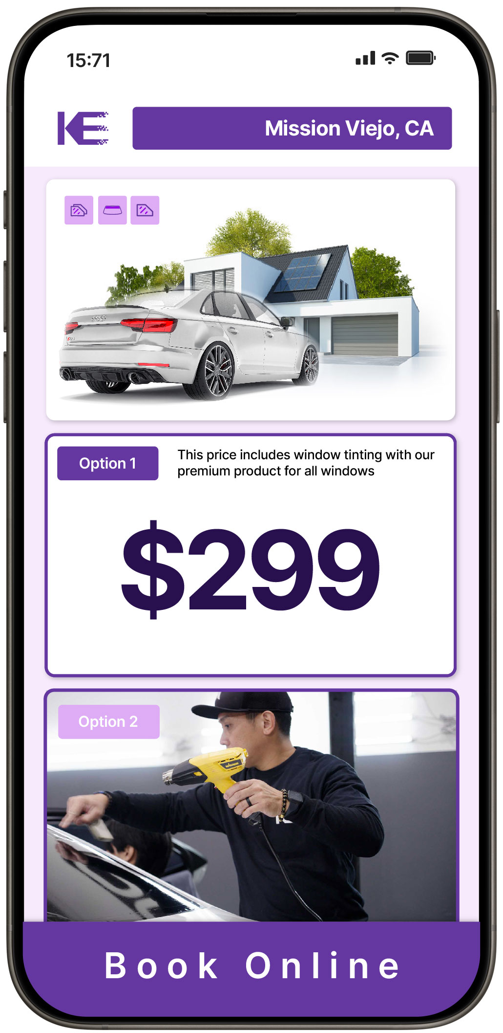View Competitive Window Tinting Prices in Mission Viejo, California