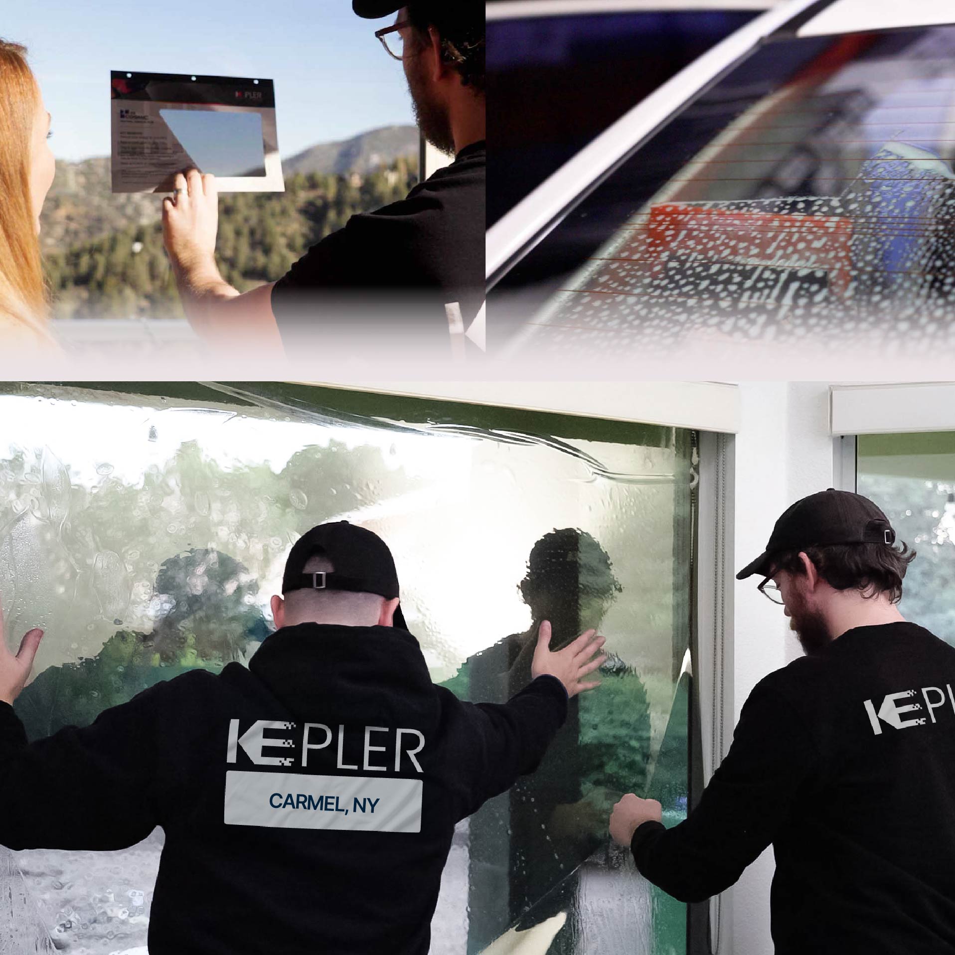 Kepler Specialist Performing Commercial Window Tinting in Carmel Carmel