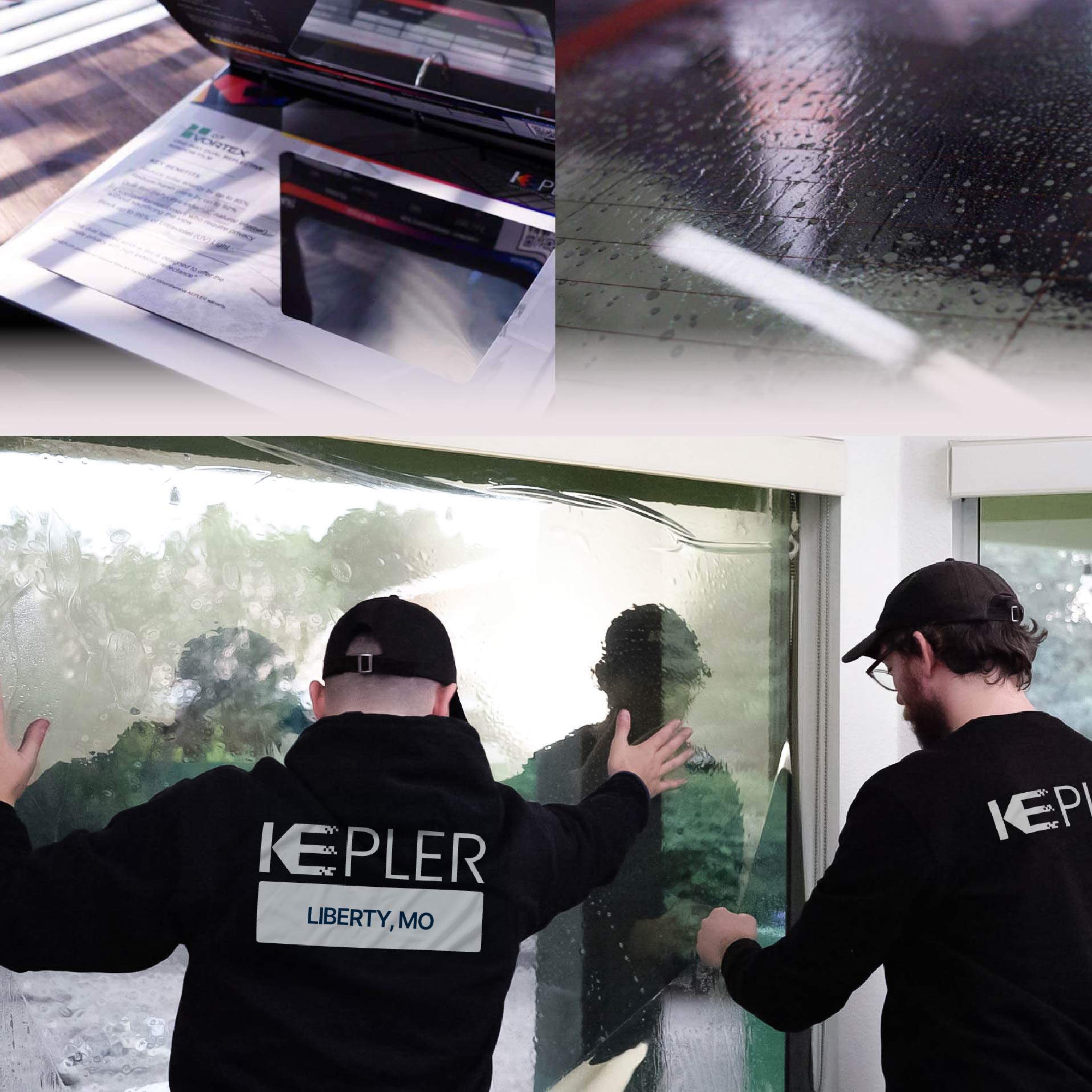 Kepler Specialist Performing Commercial Window Tinting in Liberty Liberty