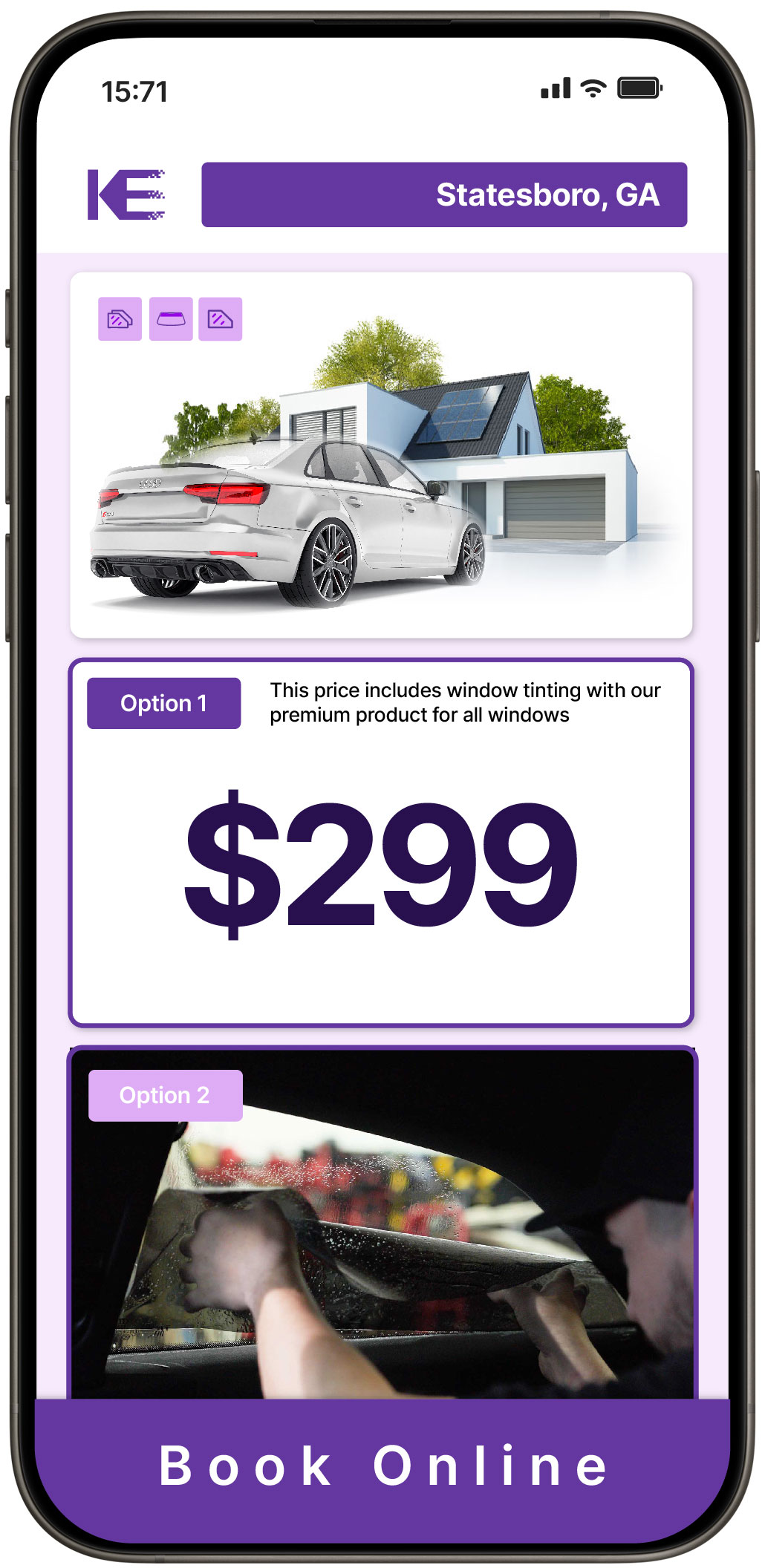 View Competitive Window Tinting Prices in Statesboro, Georgia