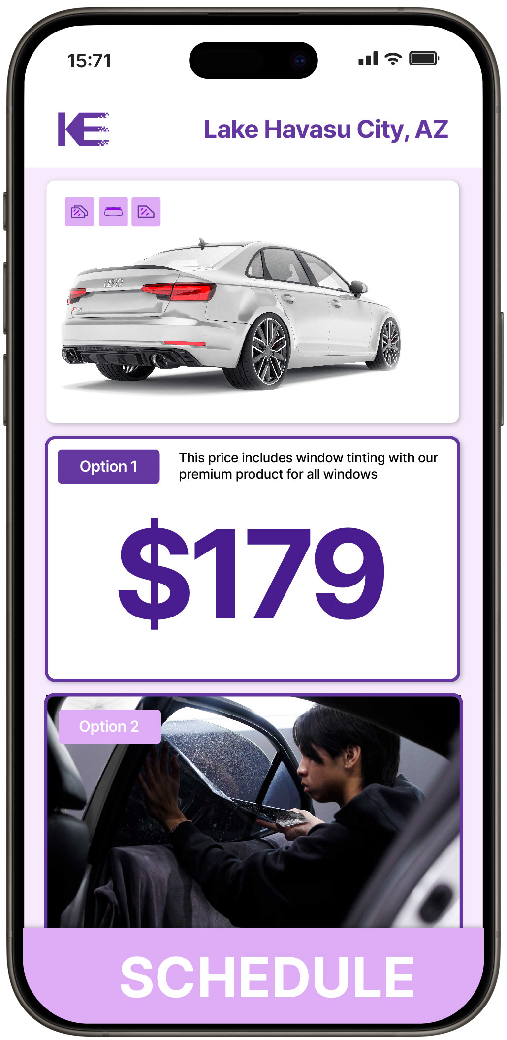 View Competitive Car Window Tinting Prices in Lake Havasu City, Arizona