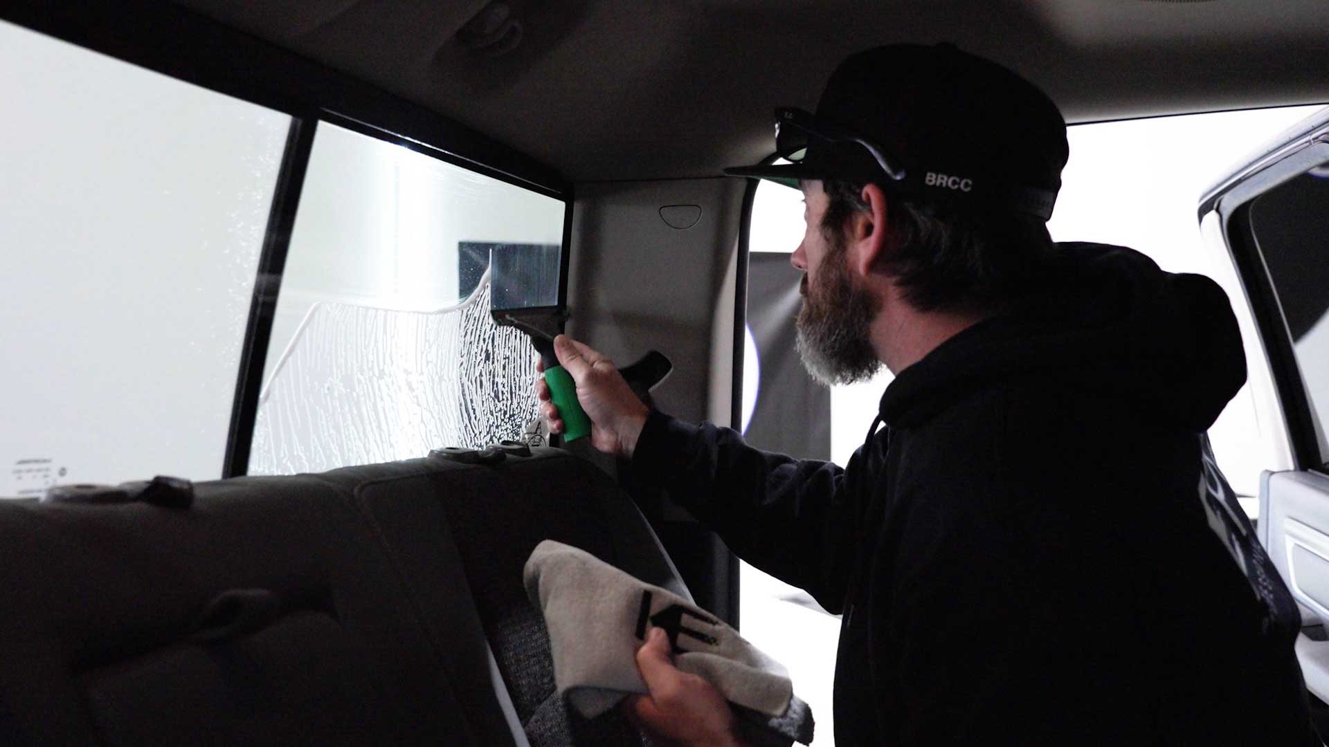 Skilled Tesla Window Tint preparation in West New York