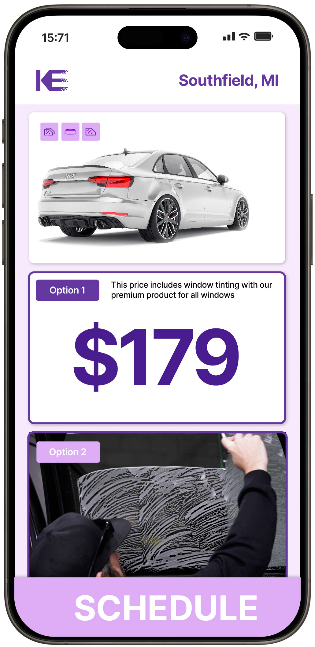 View Affordable Car Window Tinting Rates in Southfield, Michigan