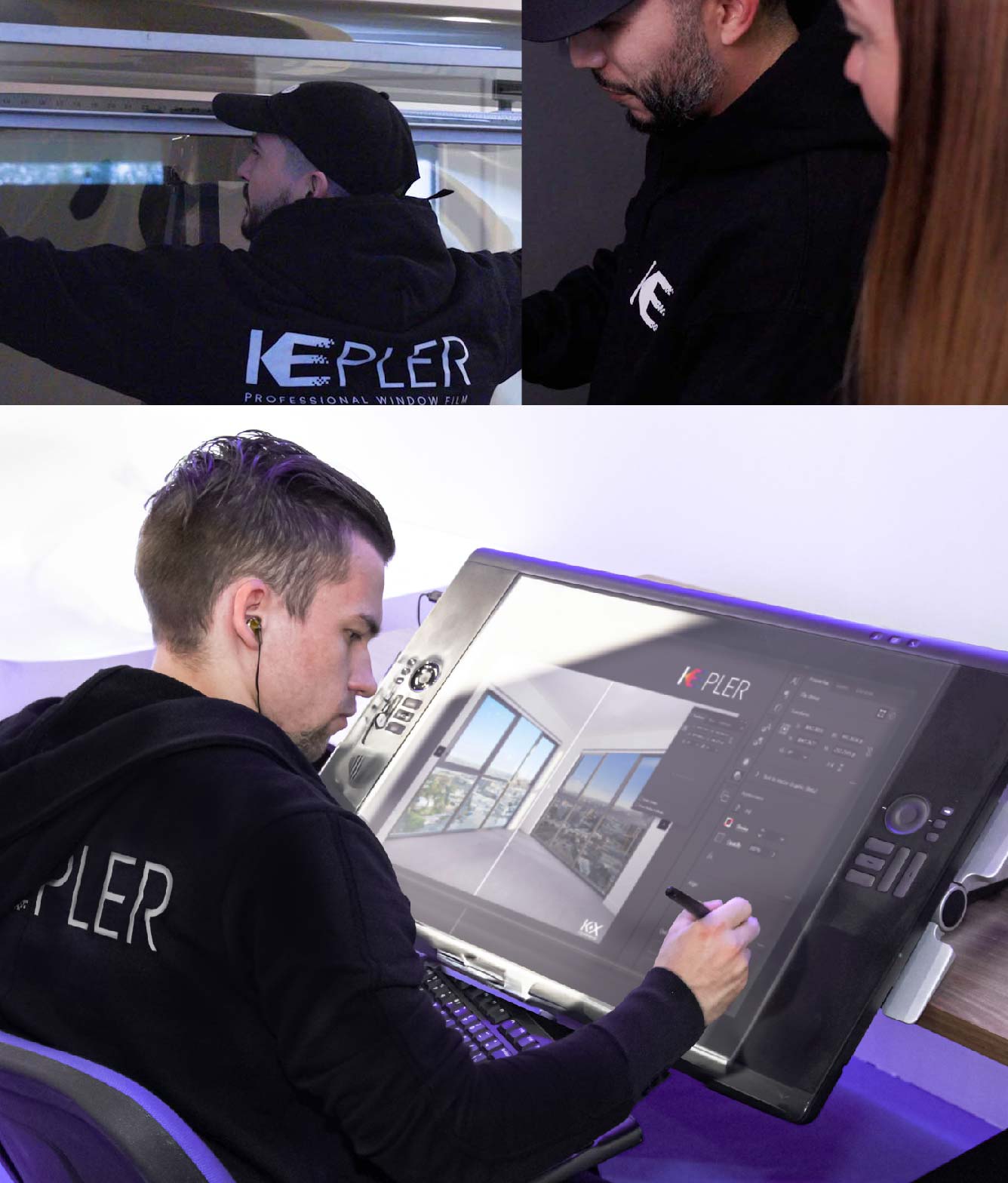 Kepler Specialist Performing Commercial Window Tinting in Providence Providence