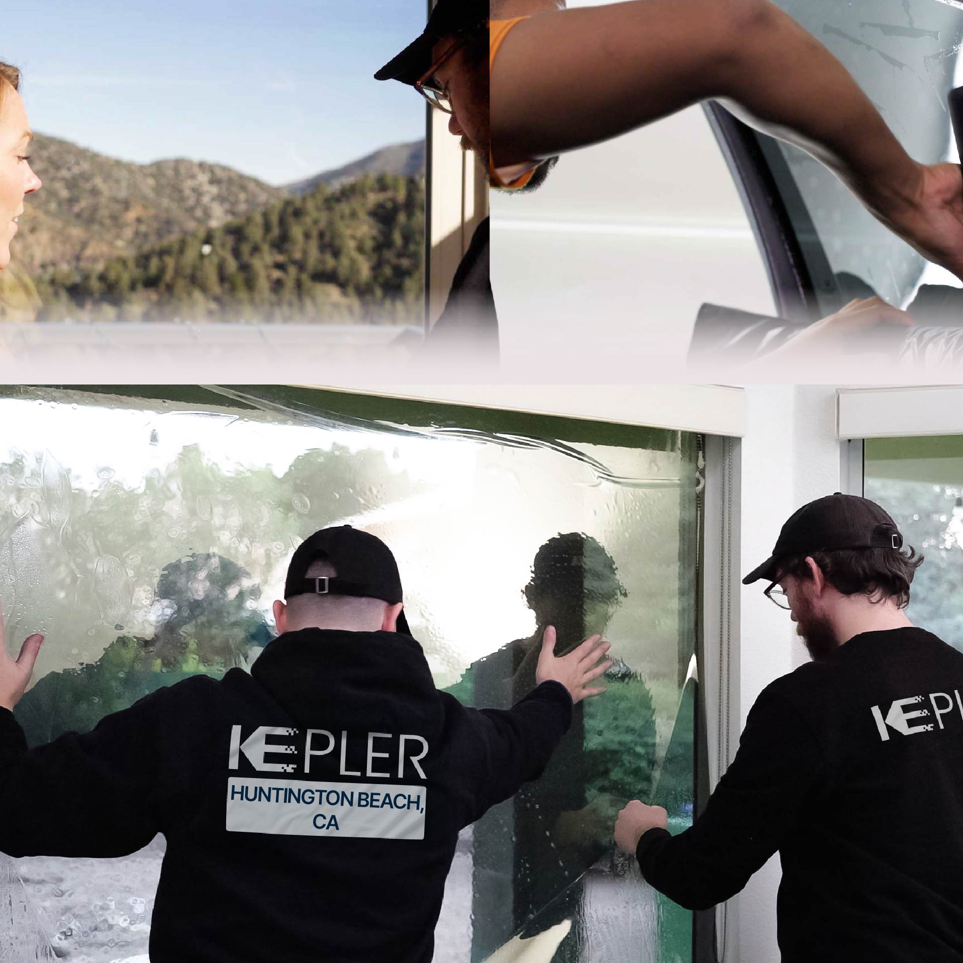 Kepler Specialist Performing Commercial Window Tinting in Huntington Beach Huntington Beach