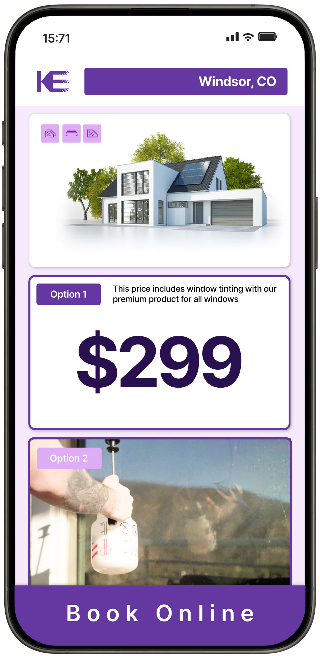 View Competitive Home Window Tinting Prices in Windsor, Colorado