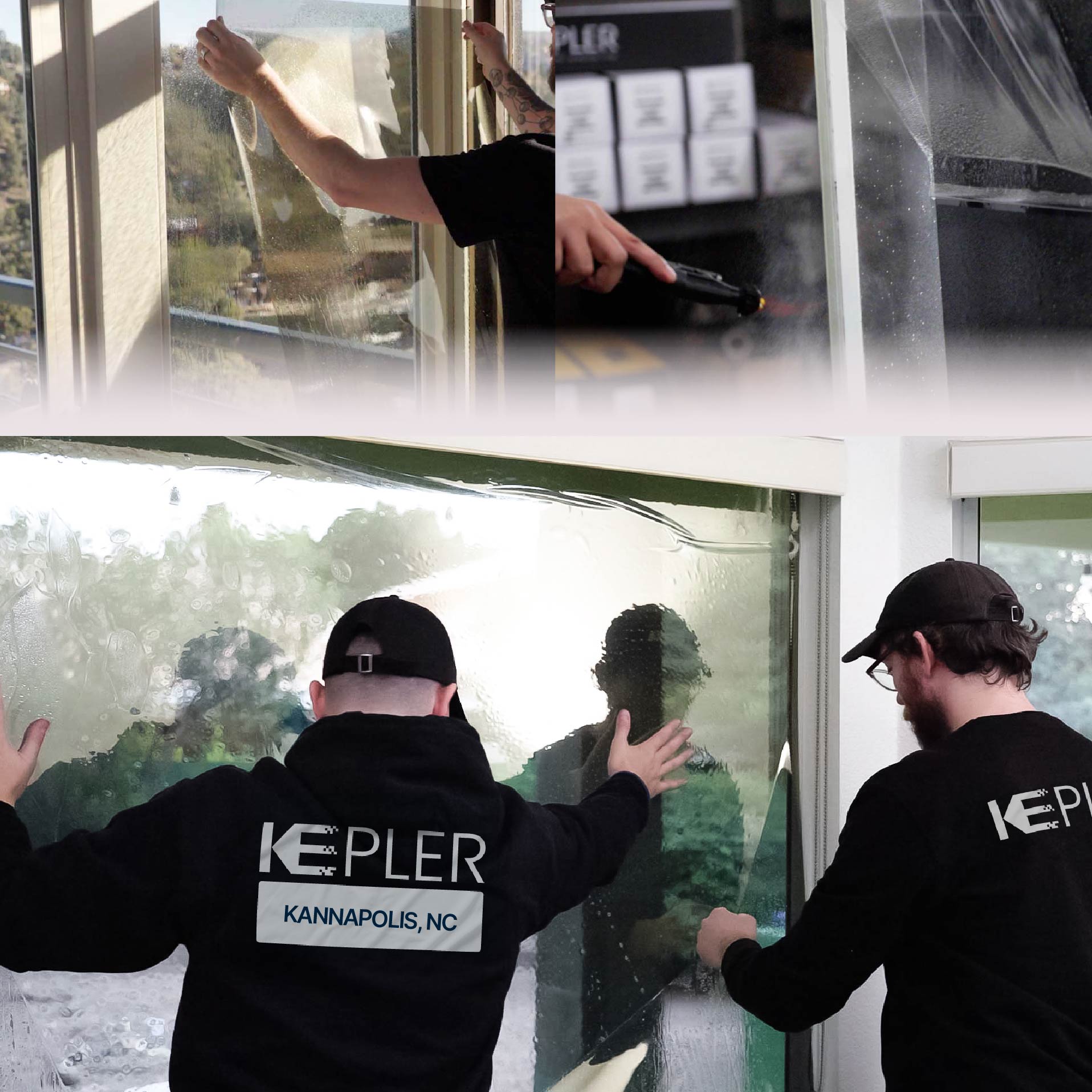 Kepler Specialist Performing Commercial Window Tinting in Kannapolis Kannapolis