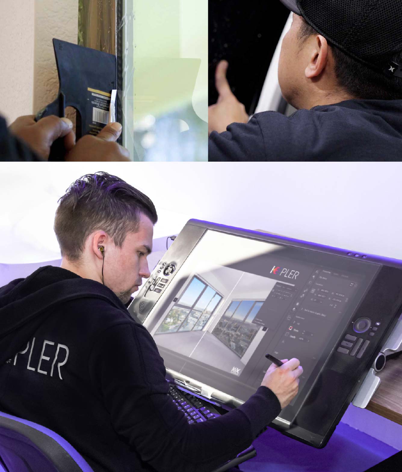 Kepler Specialist Performing Commercial Window Tinting in Athens Athens