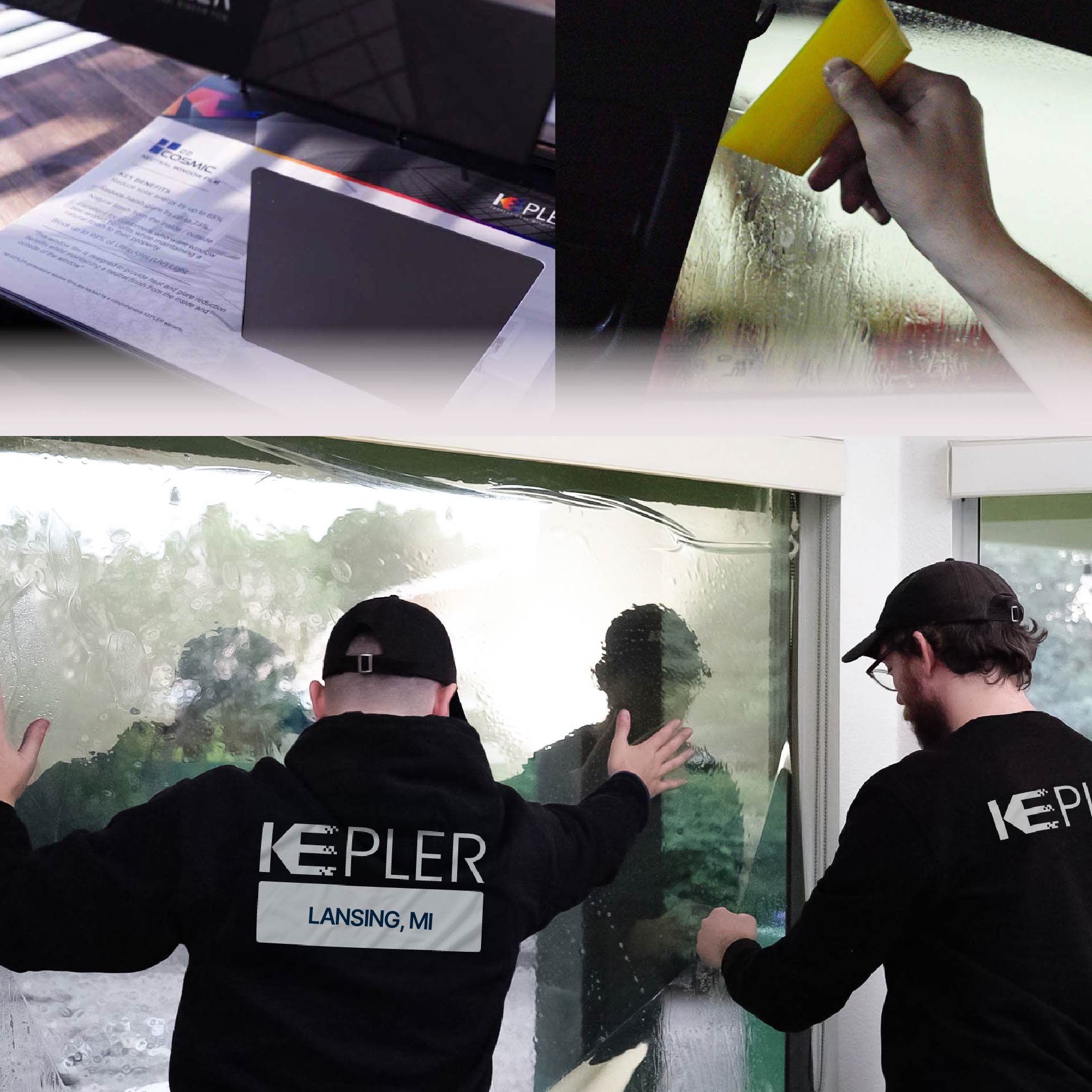 Kepler Specialist Performing Commercial Window Tinting in Lansing Lansing
