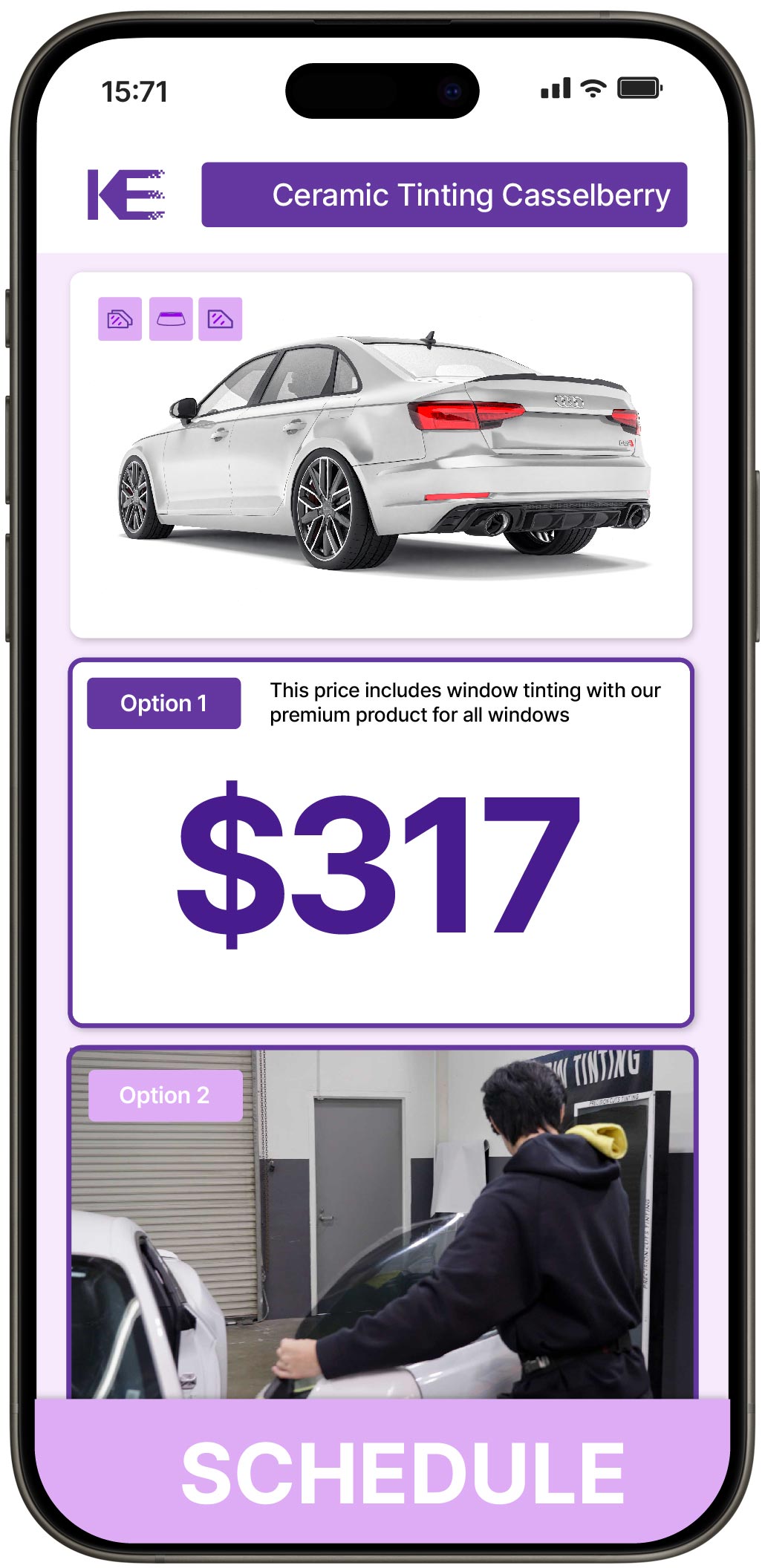 View Competitive Ceramic Window Tinting Rates in Casselberry, Florida
