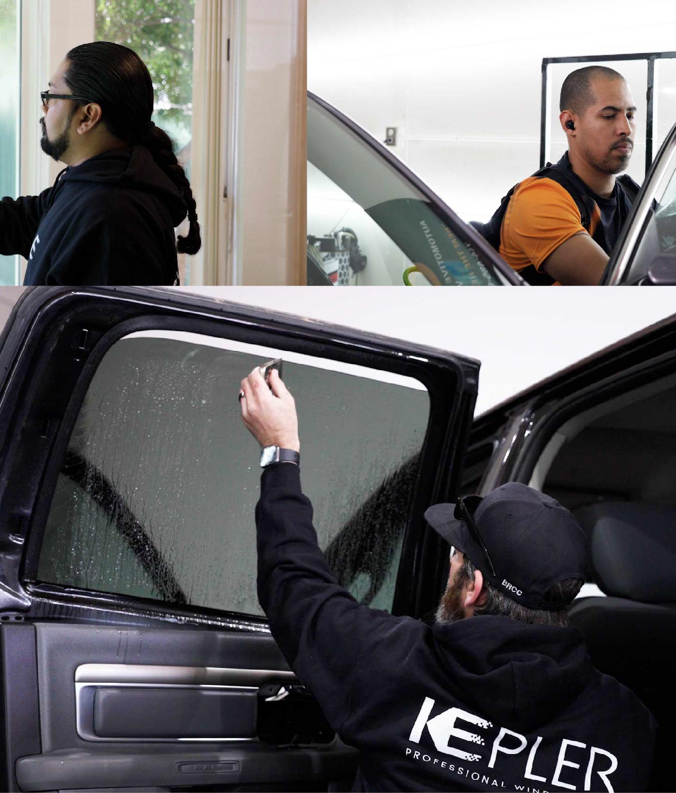 Kepler Window Tinting Specialists at Work in West Covina, California