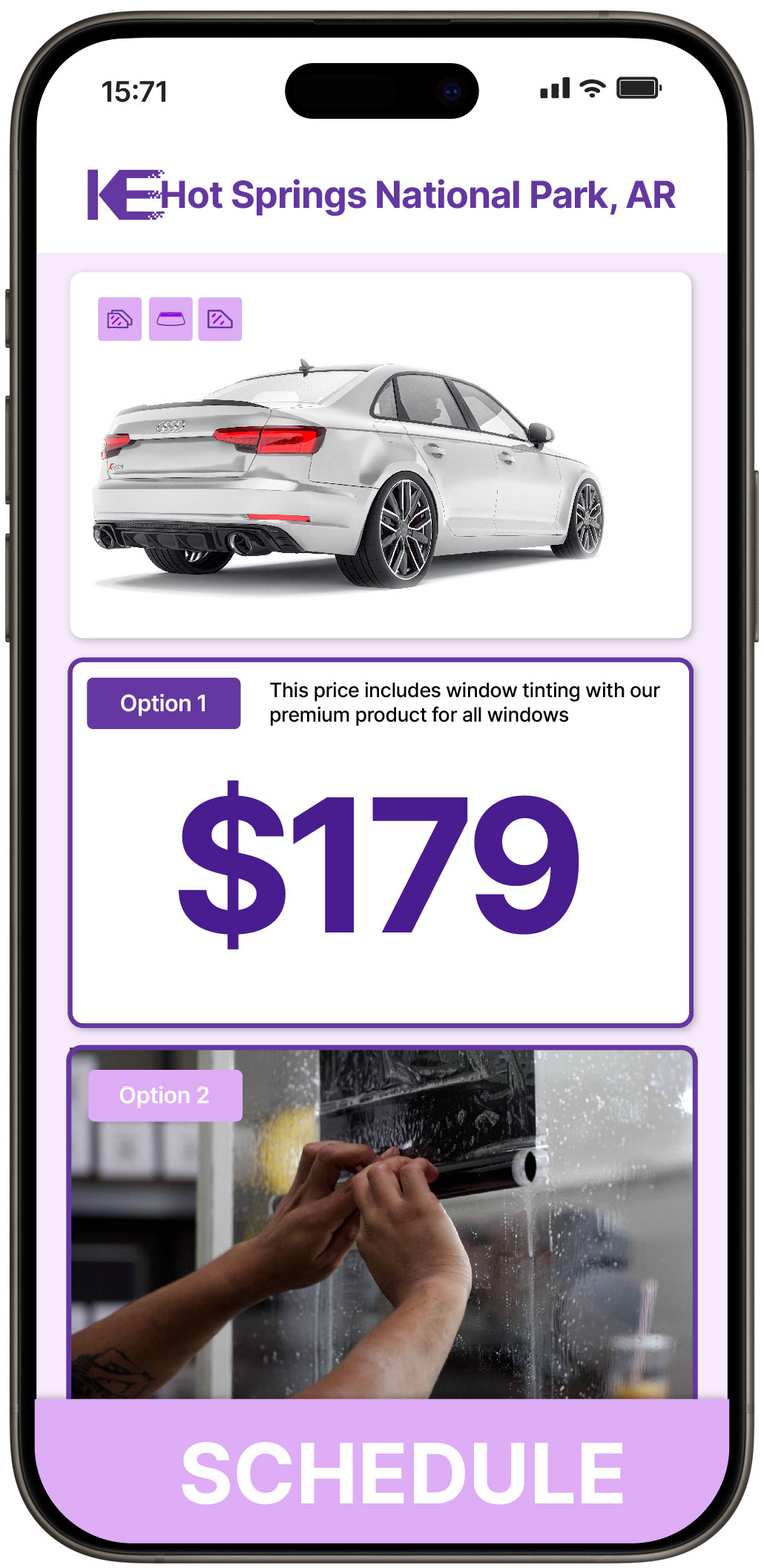 View Reasonable Car Window Tinting Prices in Hot Springs National Park, Arkansas