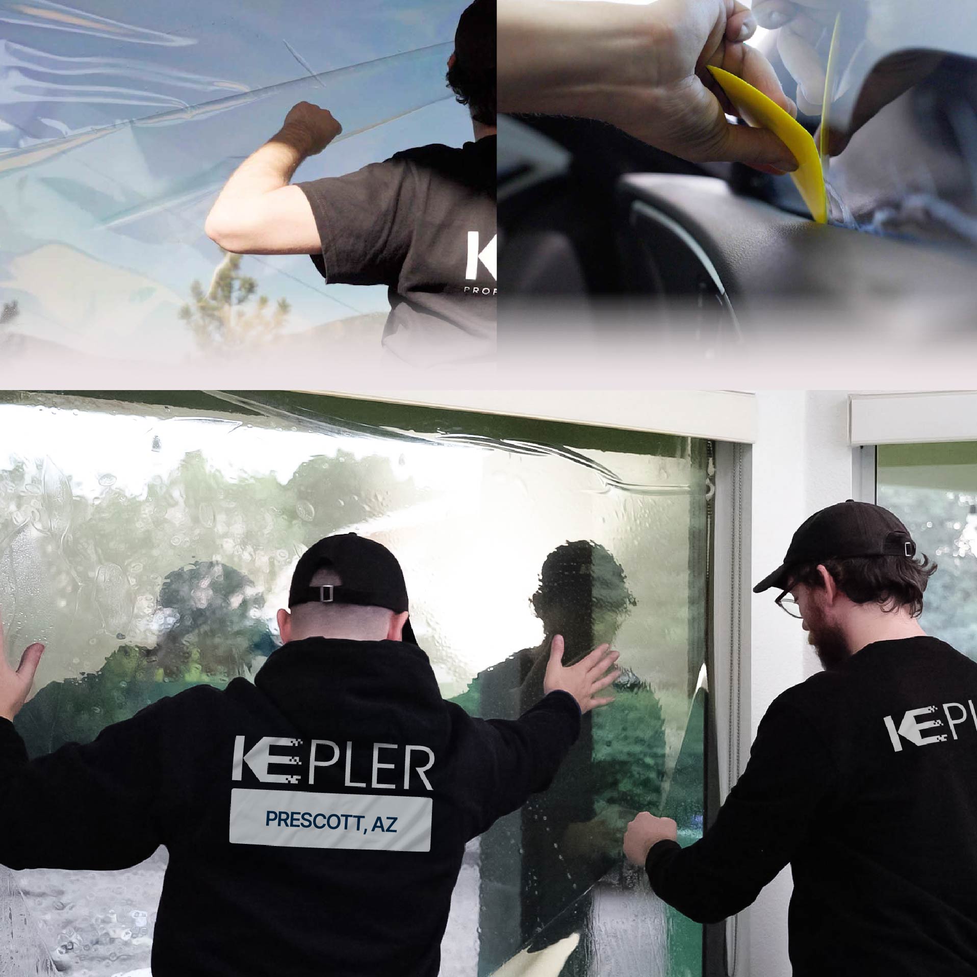 Kepler Specialist Performing Commercial Window Tinting in Prescott Prescott
