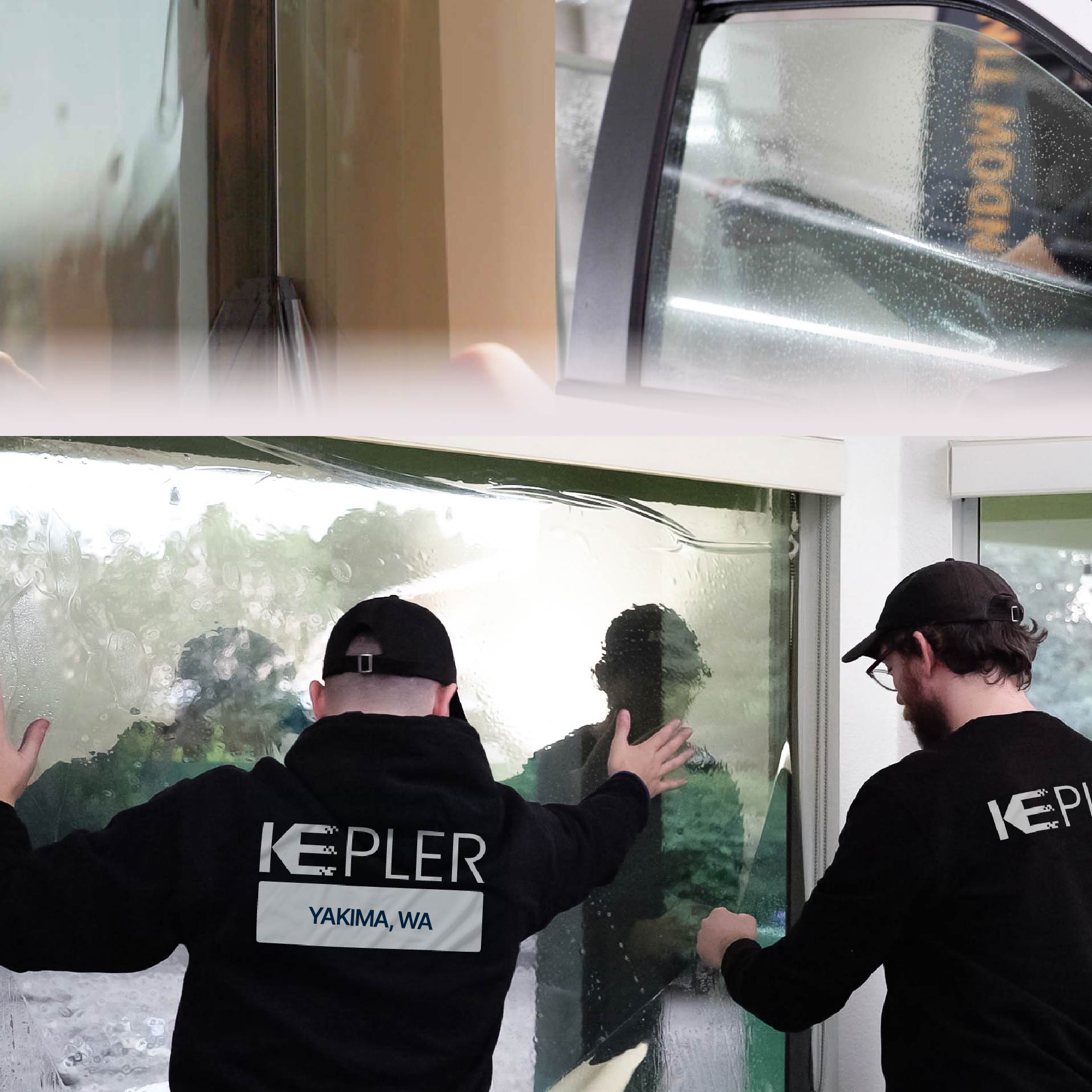 Kepler Specialist Performing Commercial Window Tinting in Yakima Yakima
