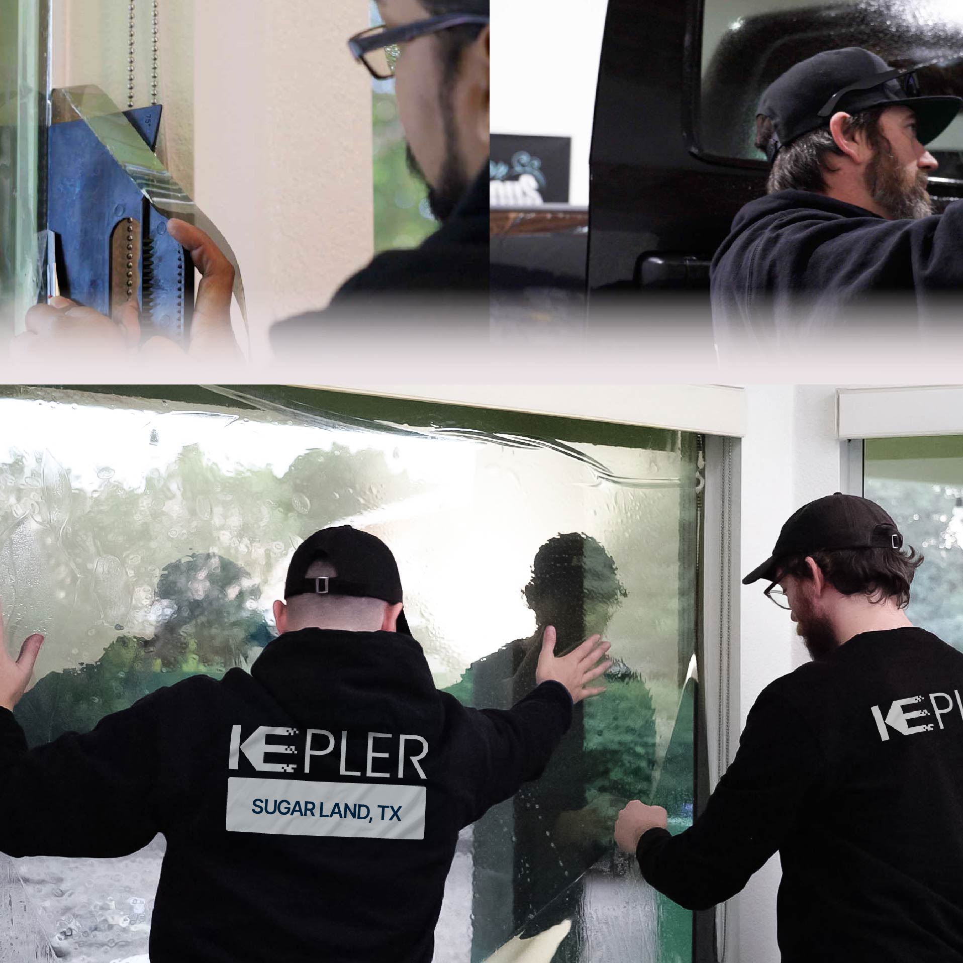 Kepler Specialist Performing Commercial Window Tinting in Sugar Land Sugar Land