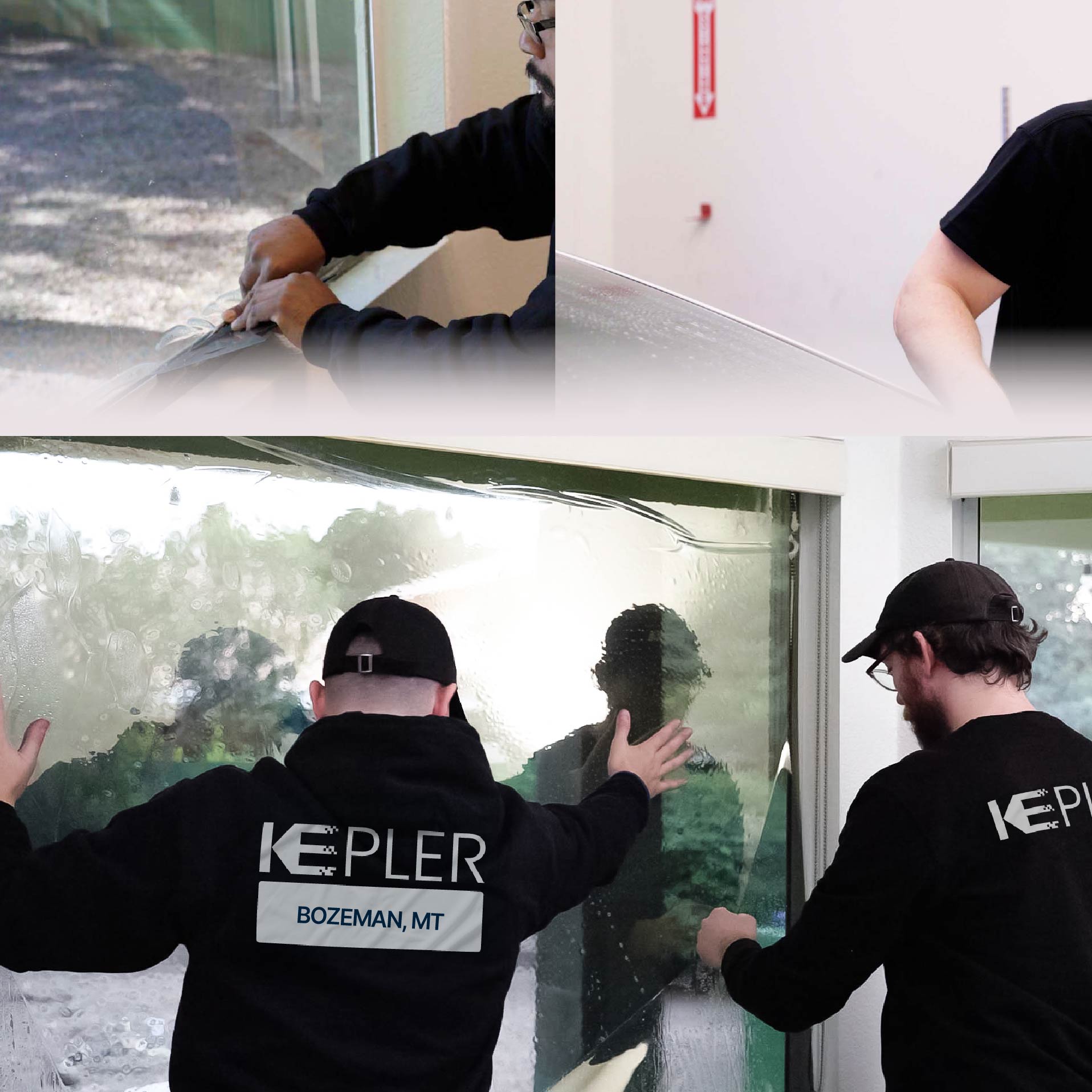 Kepler Specialist Performing Commercial Window Tinting in Bozeman Bozeman