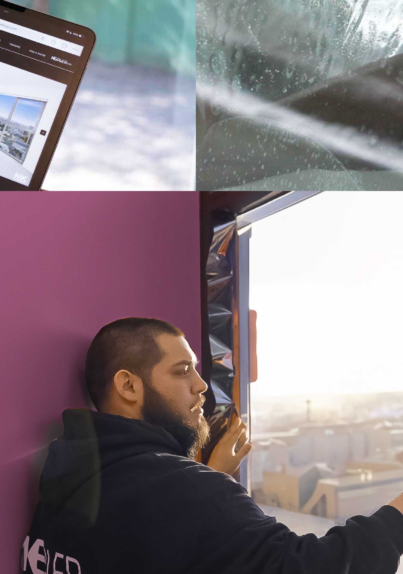 Kepler Specialist Installing Security Window Film in Washington Michigan